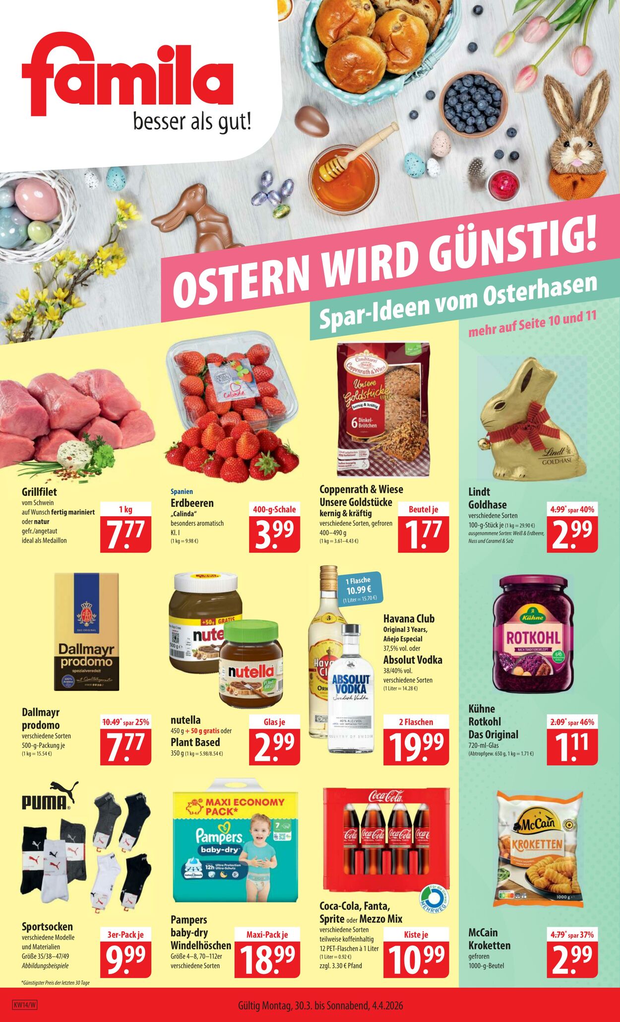 Prospekt Famila 30.03.2026 - 04.04.2026