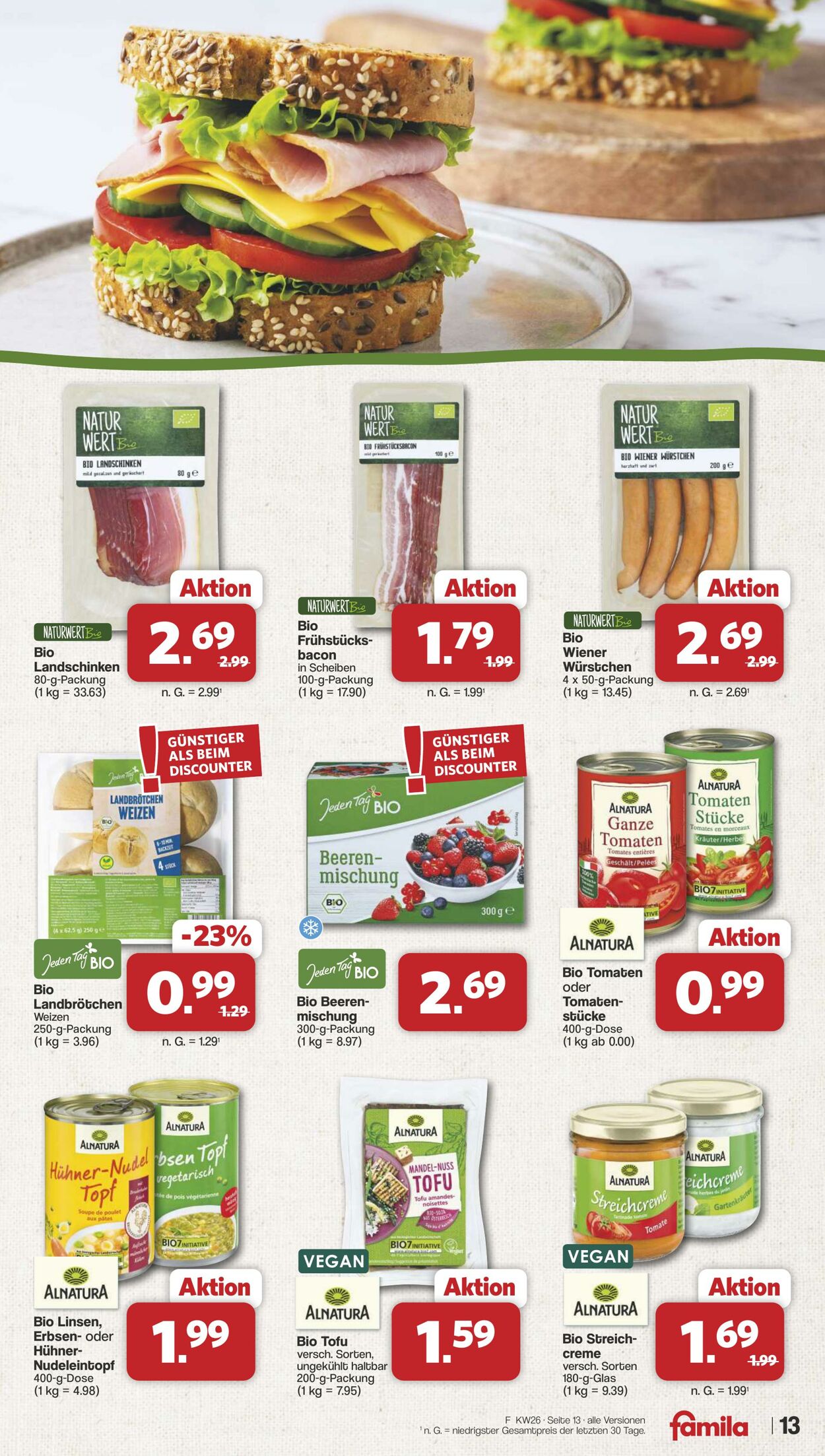 Prospekt Famila 22.06.2026 - 27.06.2026