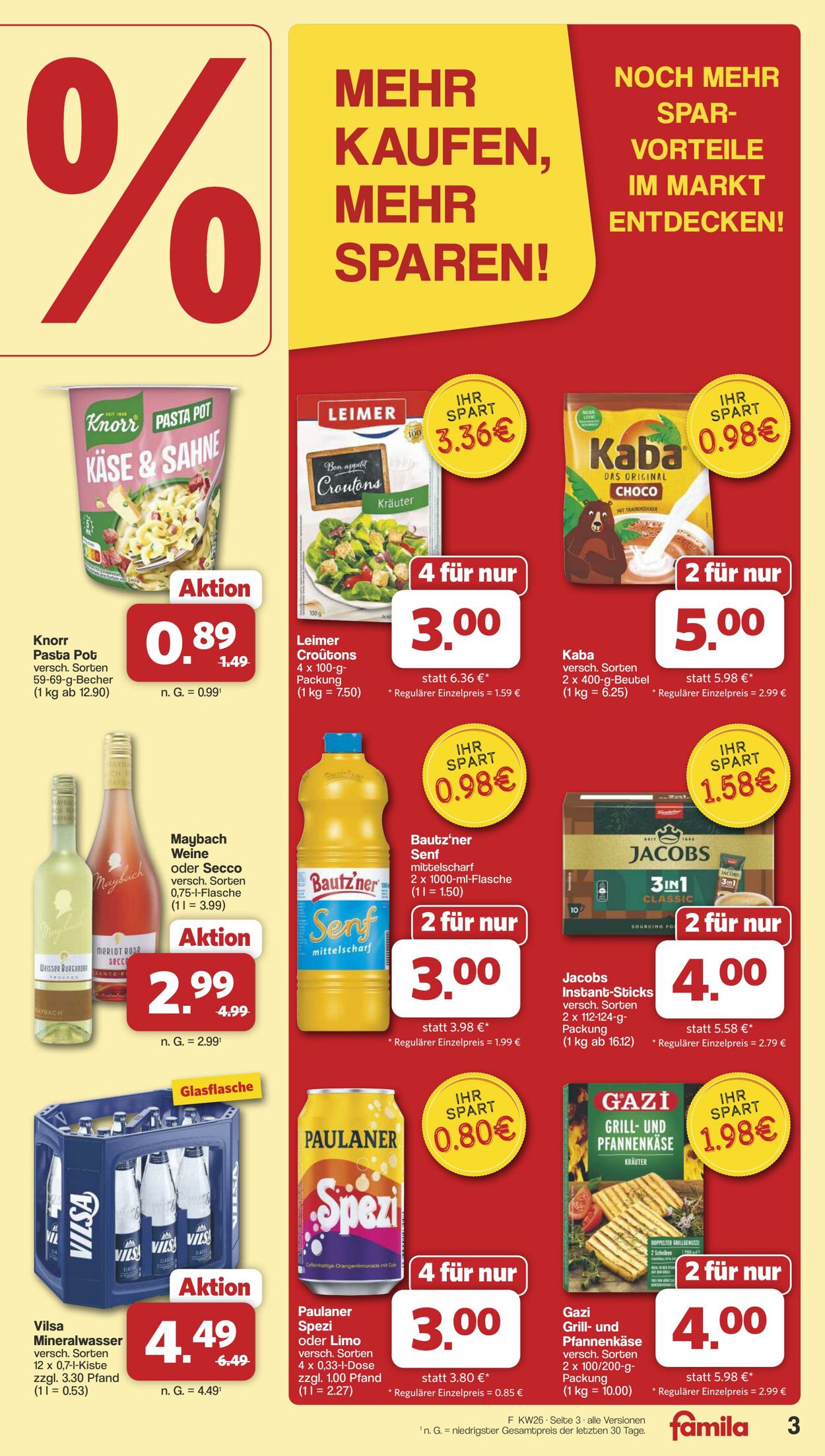 Prospekt Famila 22.06.2026 - 27.06.2026