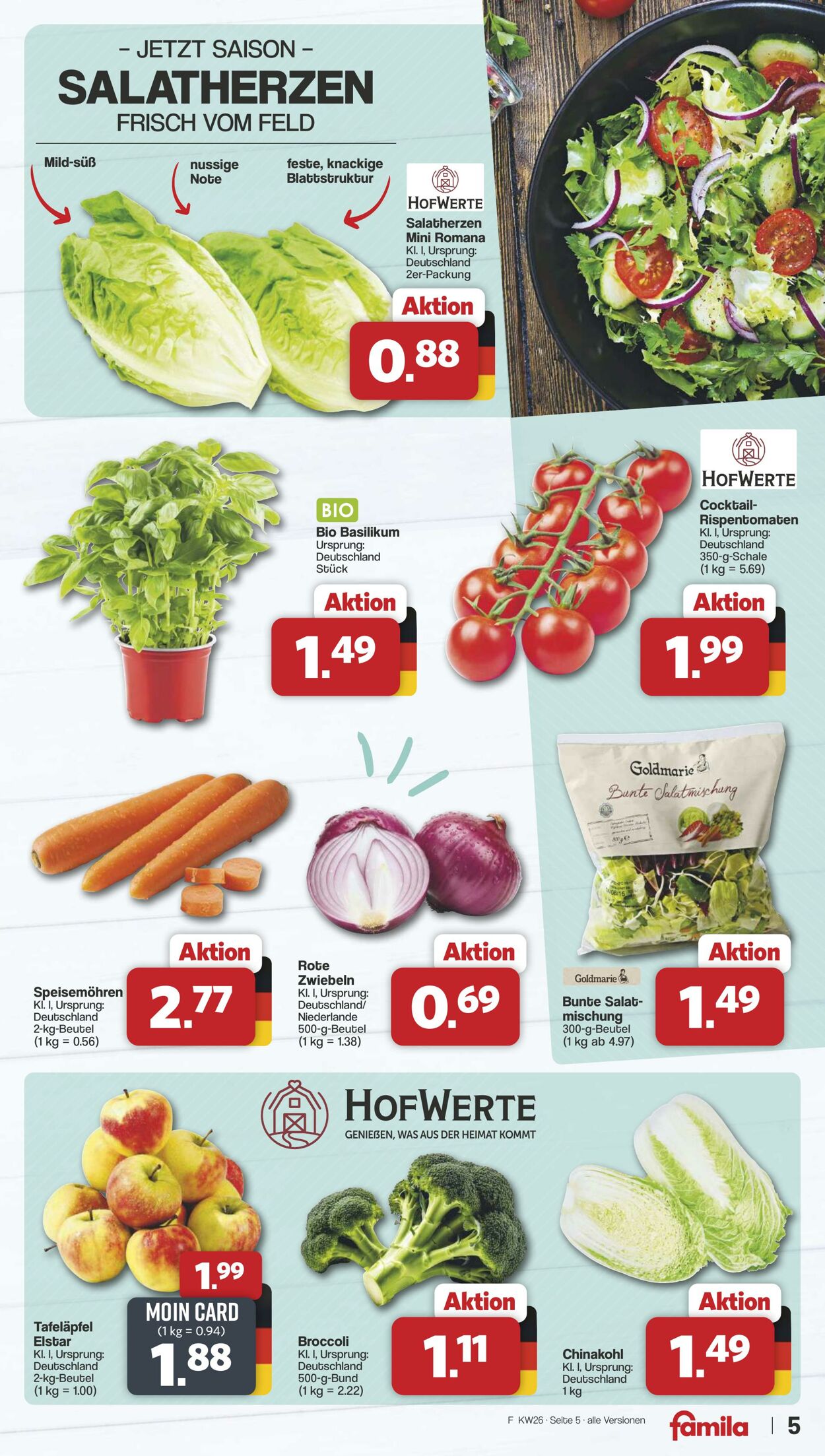 Prospekt Famila 22.06.2026 - 27.06.2026