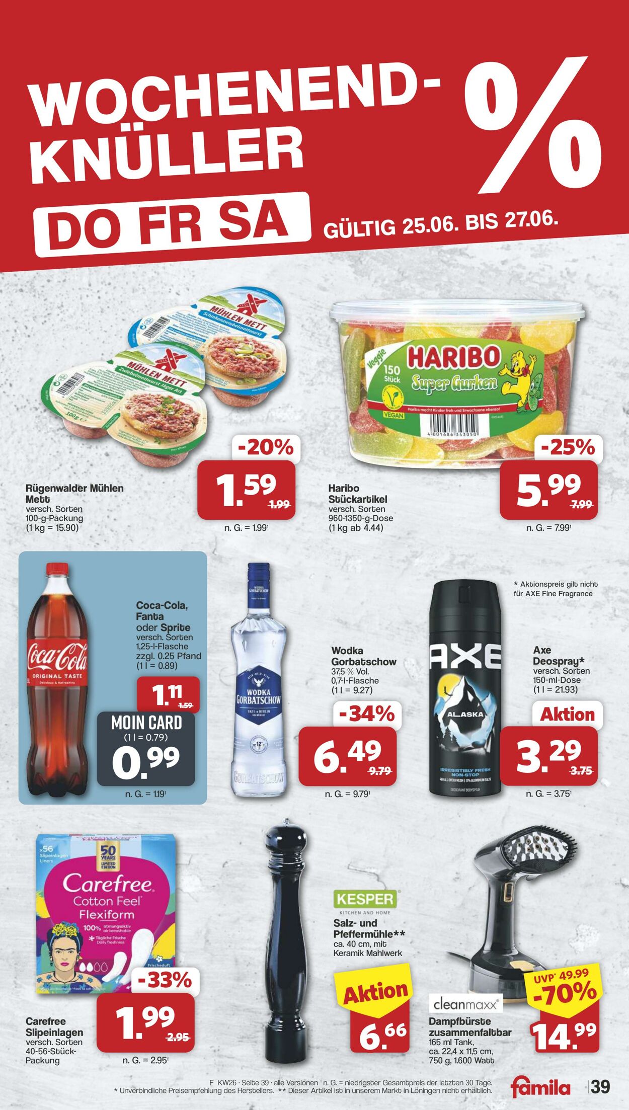 Prospekt Famila 22.06.2026 - 27.06.2026