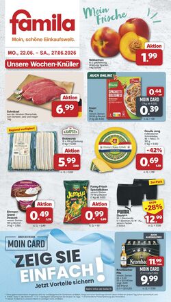 Prospekt Famila 22.06.2026 - 27.06.2026