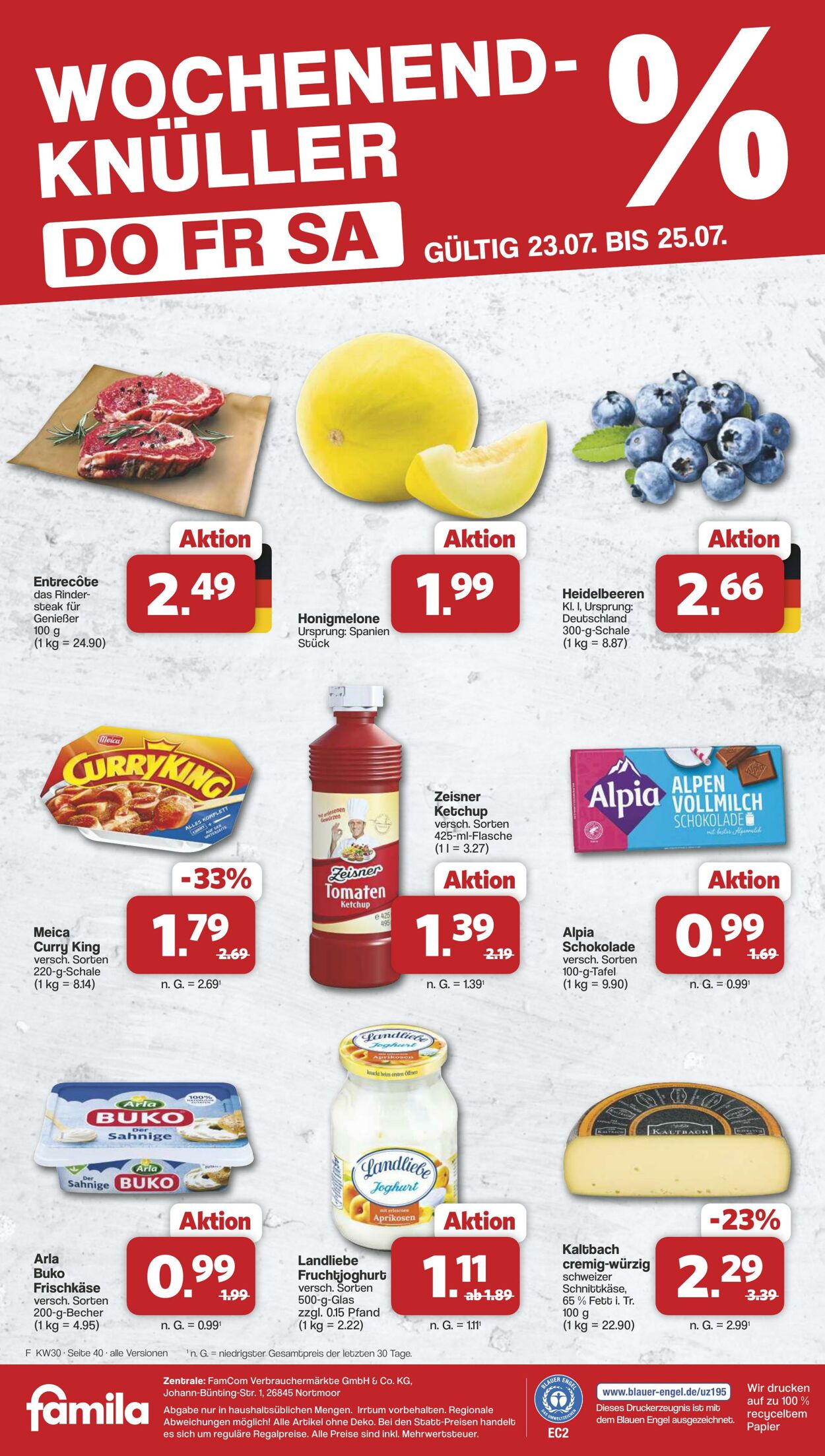Prospekt Famila 20.07.2026 - 25.07.2026