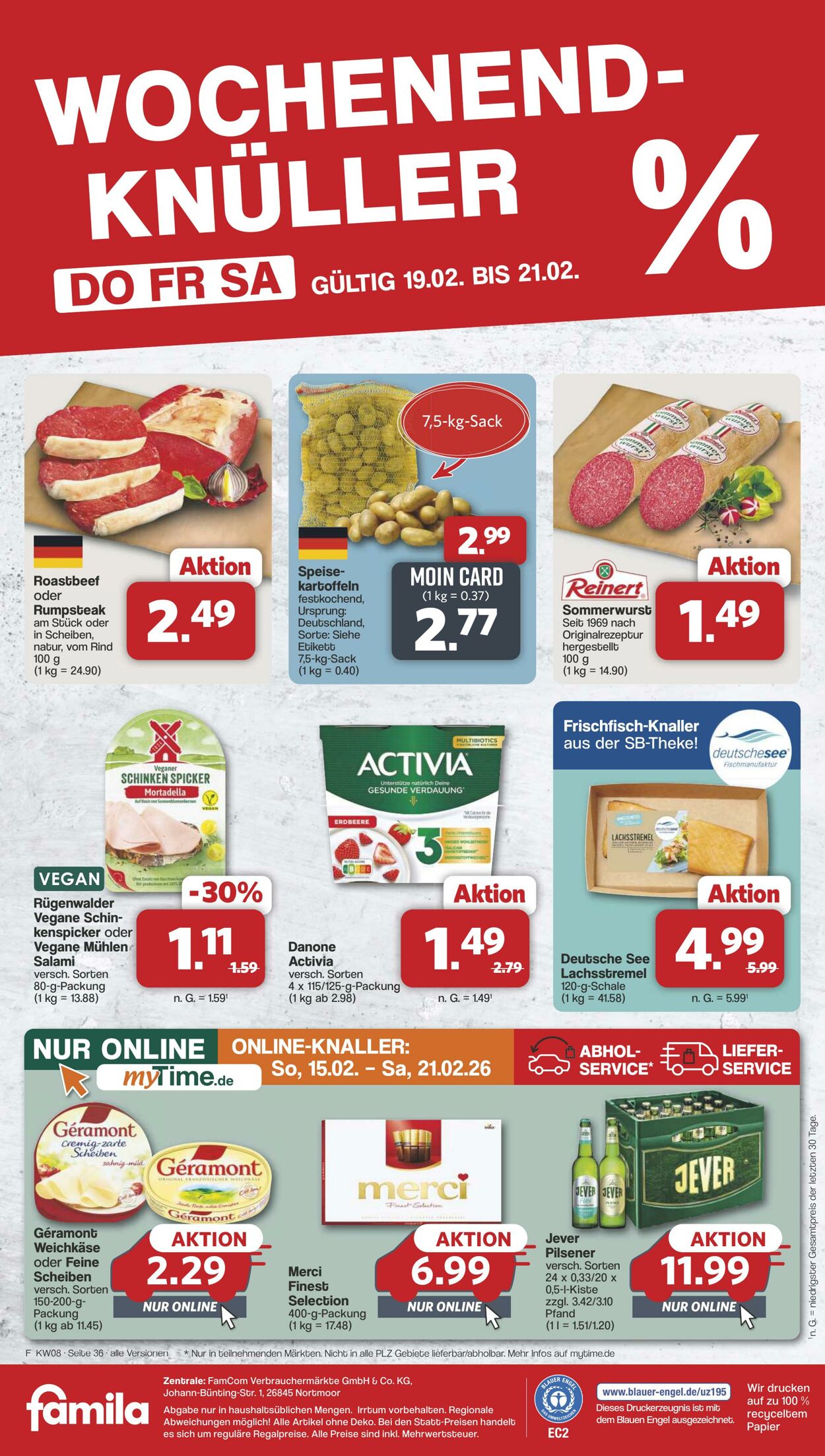 Prospekt Famila 16.02.2026 - 21.02.2026