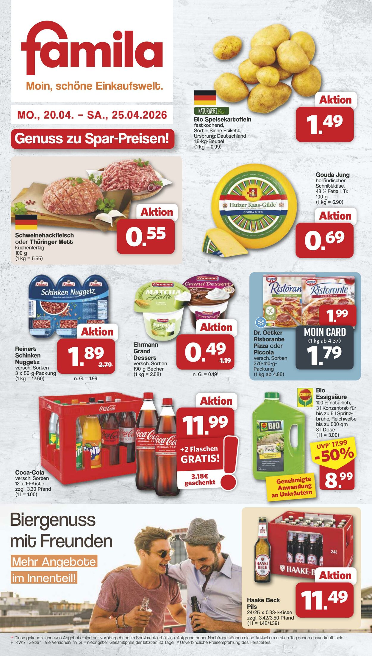 Prospekt Famila 20.04.2026 - 25.04.2026