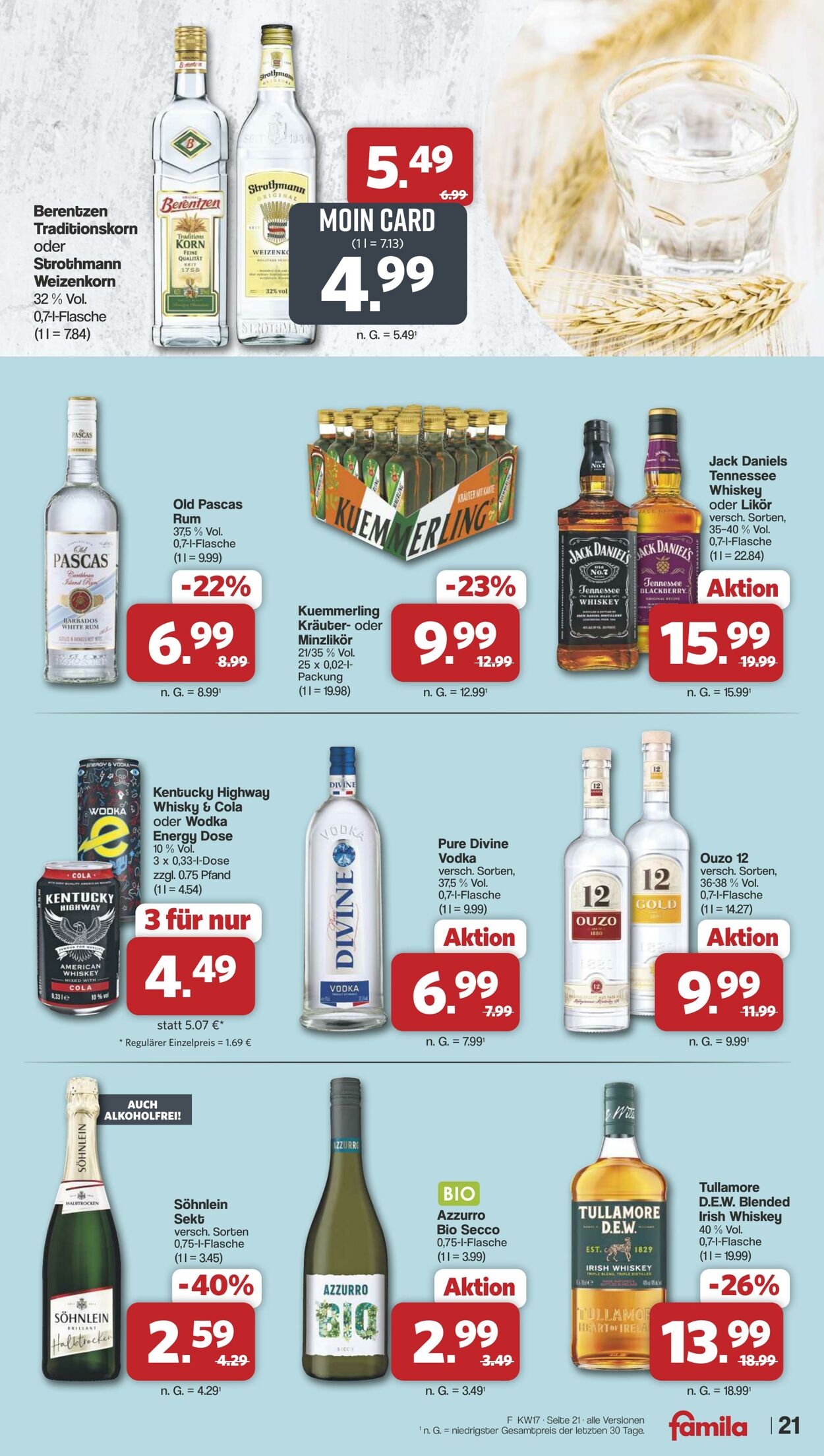 Prospekt Famila 20.04.2026 - 25.04.2026