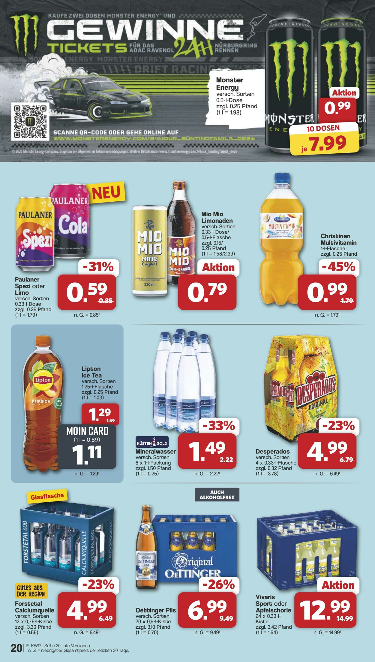Prospekt Famila 20.04.2026 - 25.04.2026