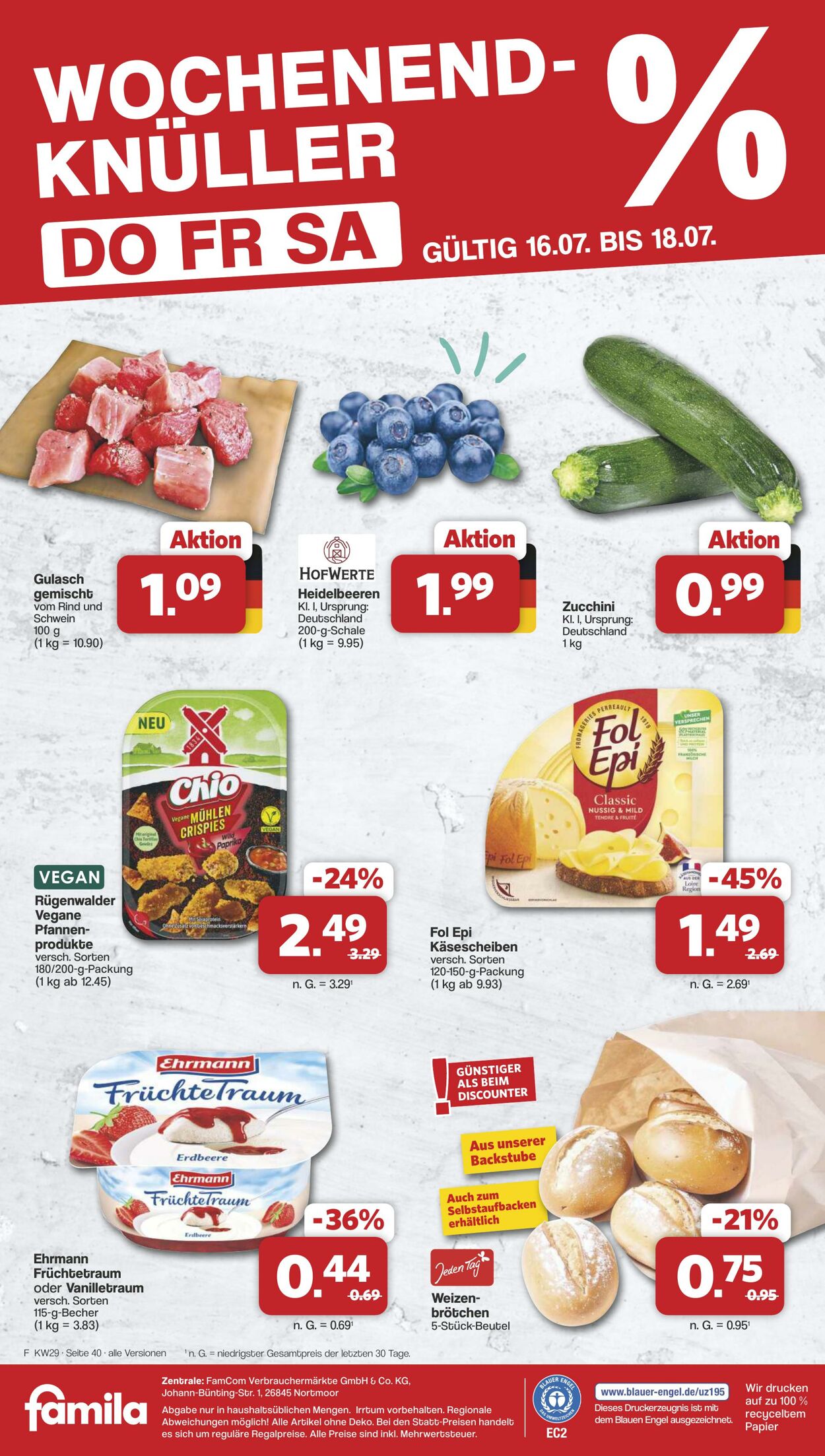Prospekt Famila 13.07.2026 - 18.07.2026