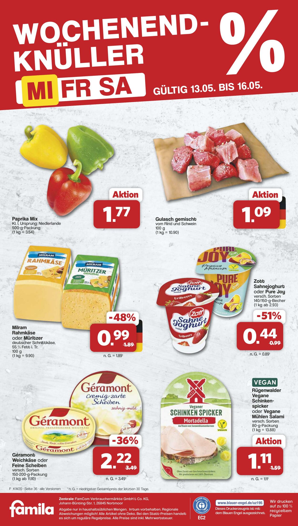 Prospekt Famila 11.05.2026 - 16.05.2026
