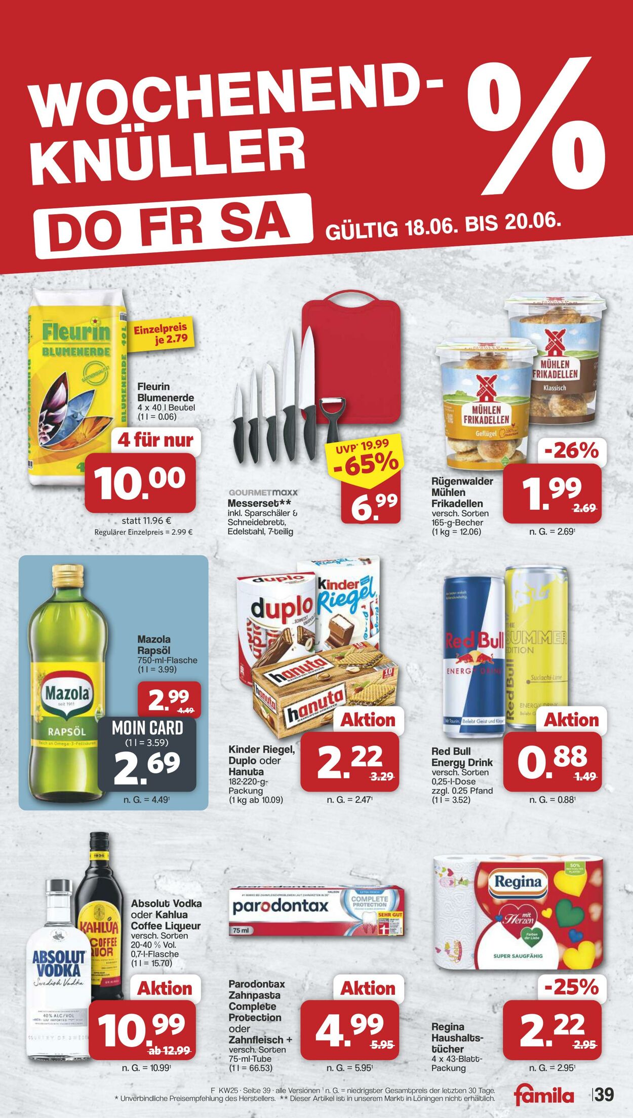 Prospekt Famila 15.06.2026 - 20.06.2026