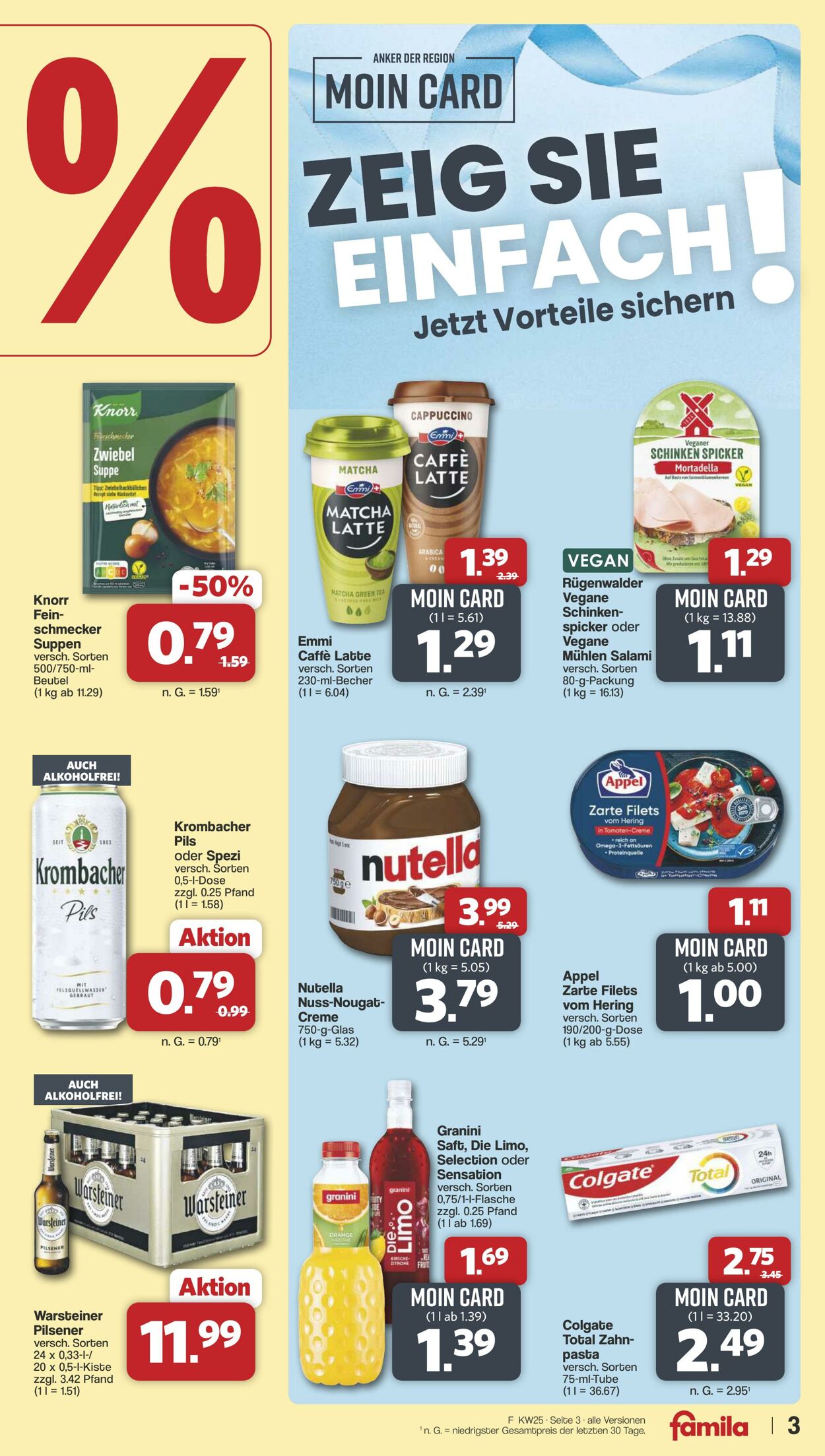 Prospekt Famila 15.06.2026 - 20.06.2026