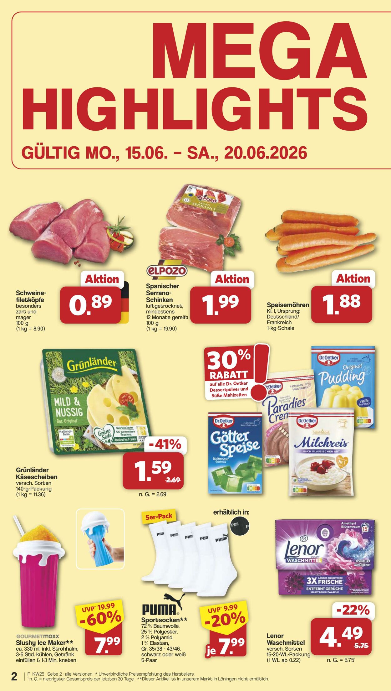 Prospekt Famila 15.06.2026 - 20.06.2026