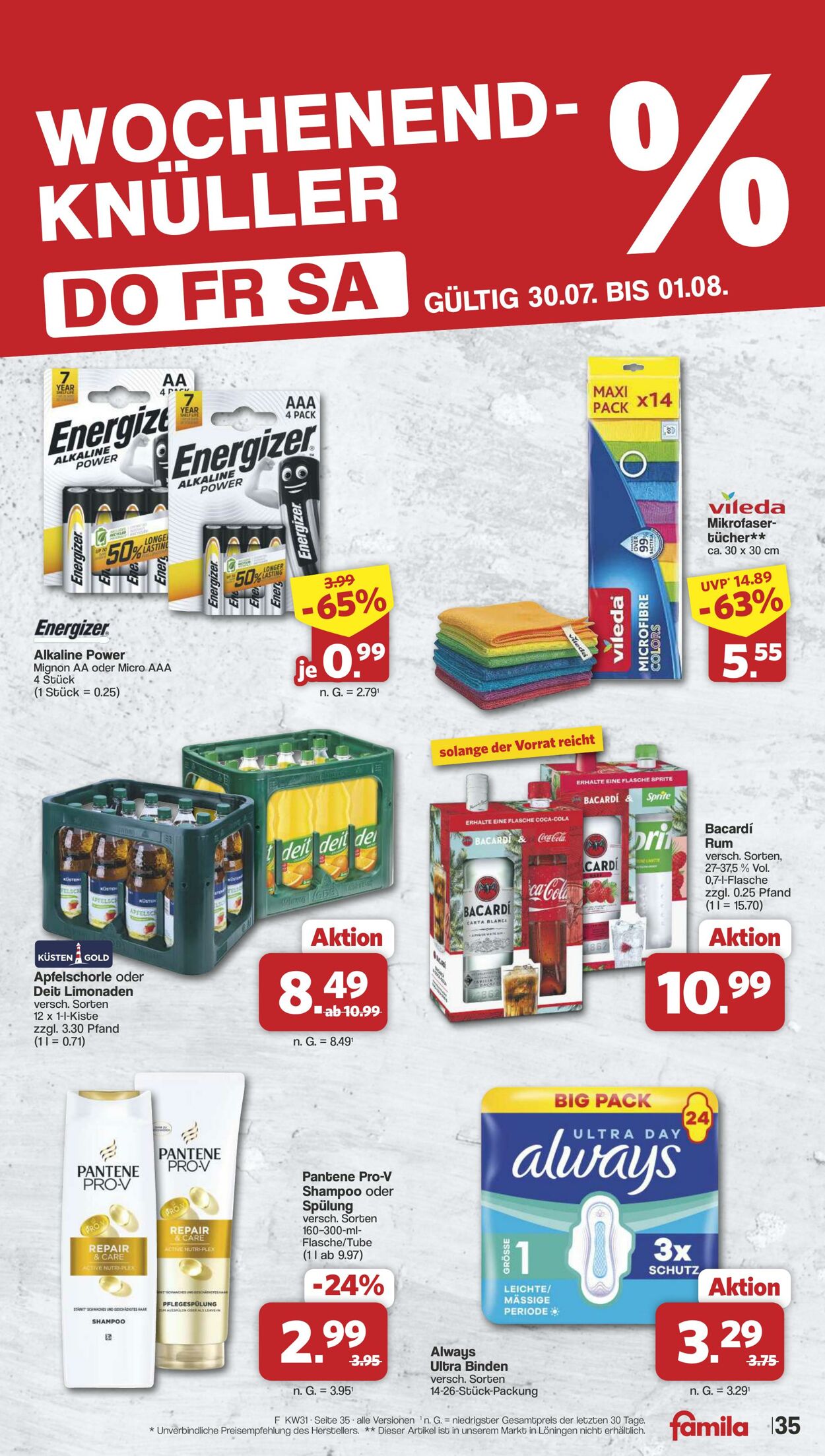 Prospekt Famila 27.07.2026 - 01.08.2026