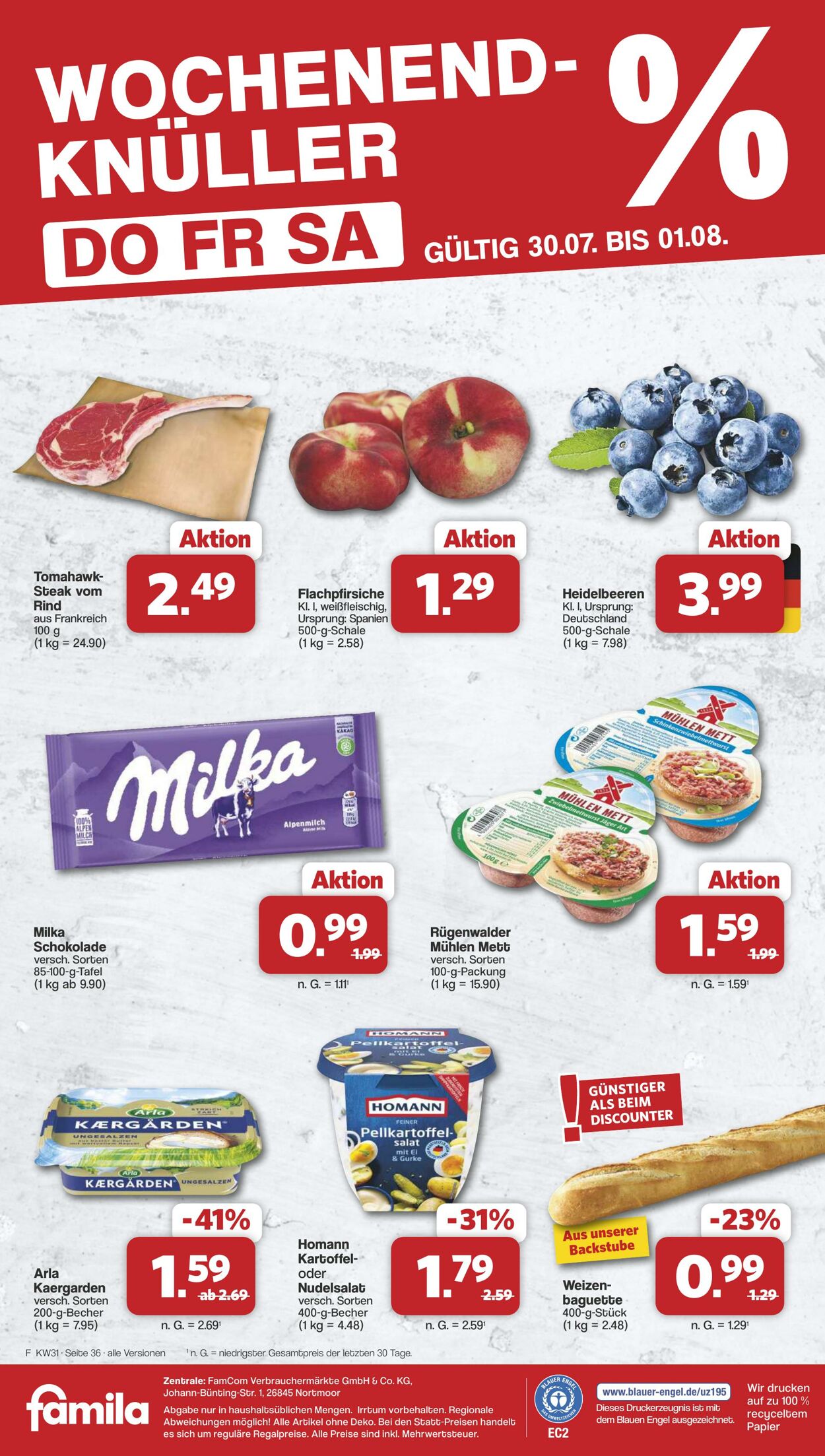 Prospekt Famila 27.07.2026 - 01.08.2026
