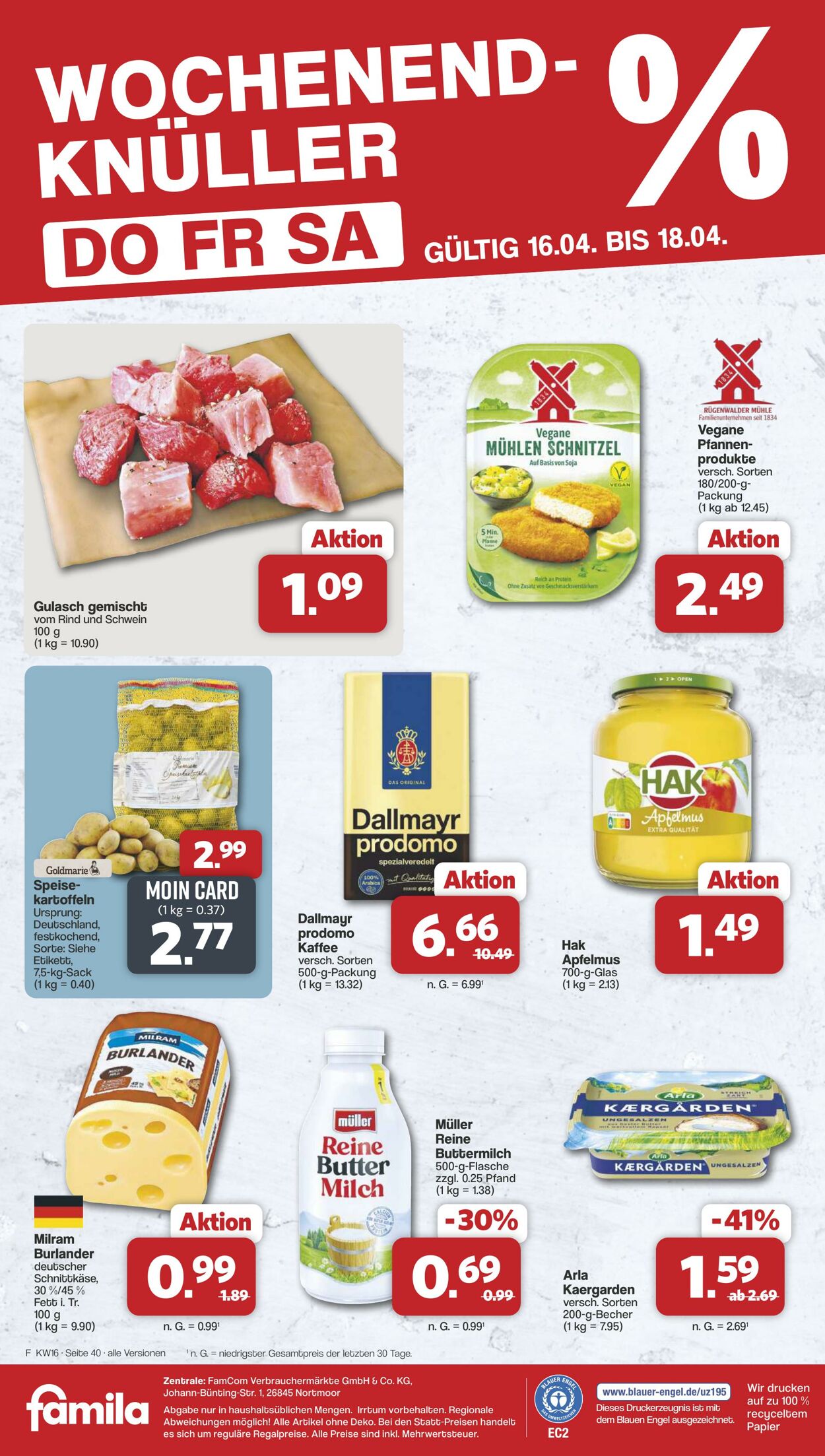Prospekt Famila 13.04.2026 - 18.04.2026