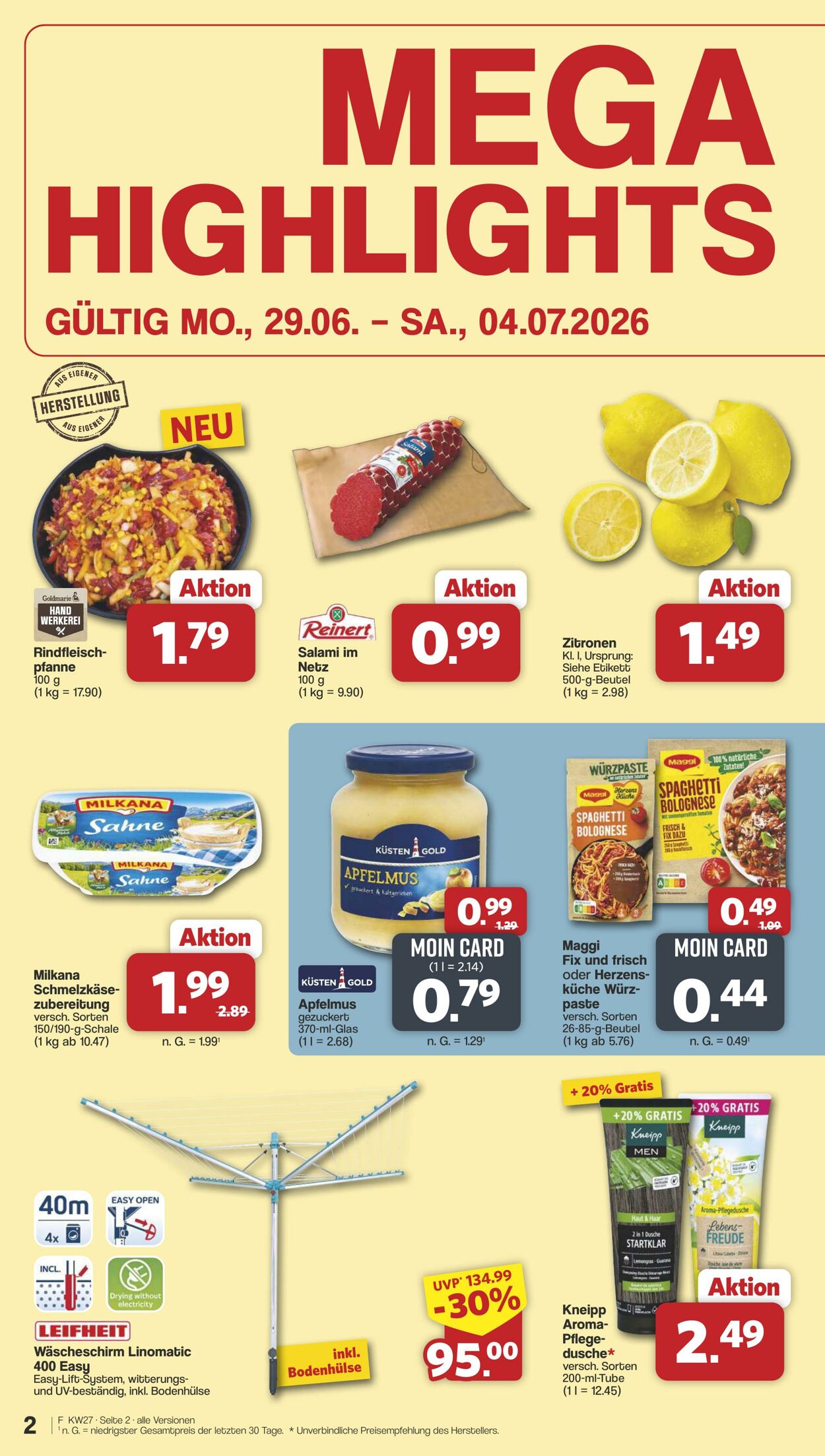 Prospekt Famila 29.06.2026 - 04.07.2026