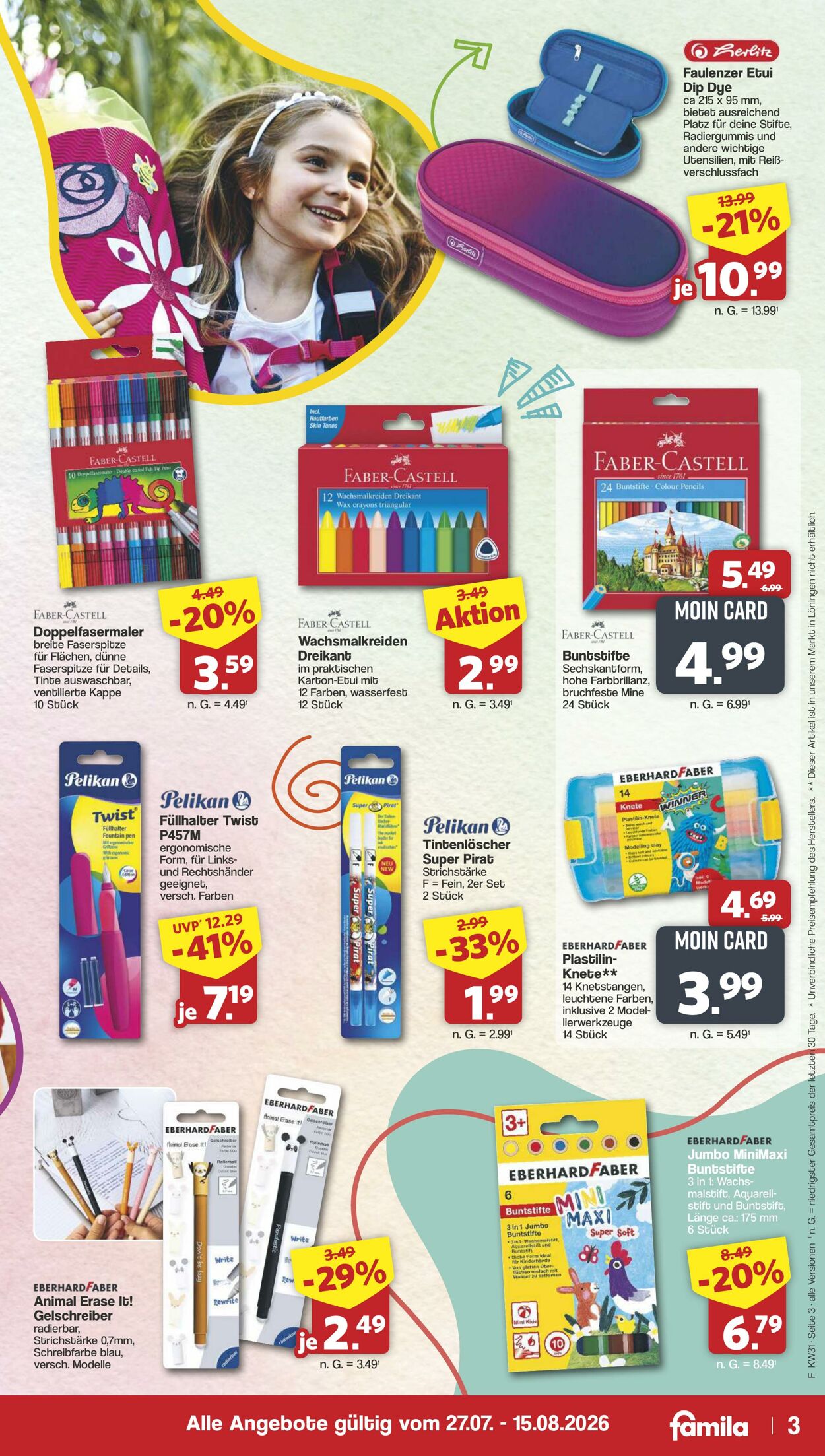 Prospekt Famila 27.07.2026 - 15.08.2026