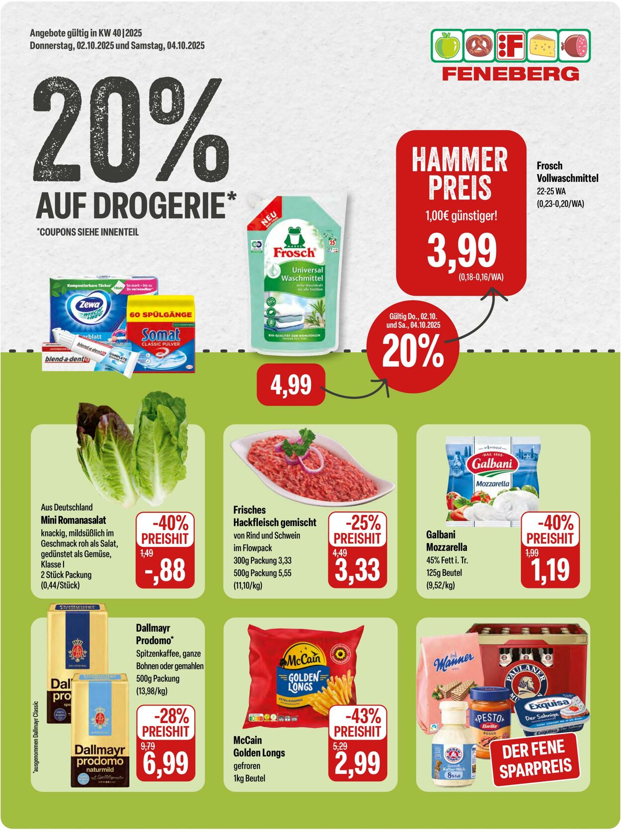 Prospekt Feneberg 29.09.2025 - 05.10.2025