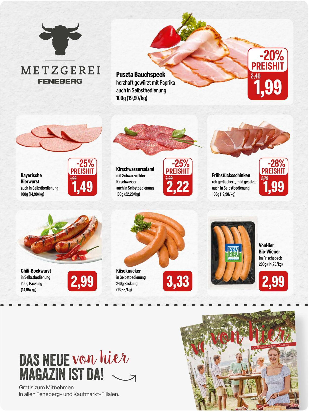 Prospekt Feneberg 18.08.2025 - 24.08.2025