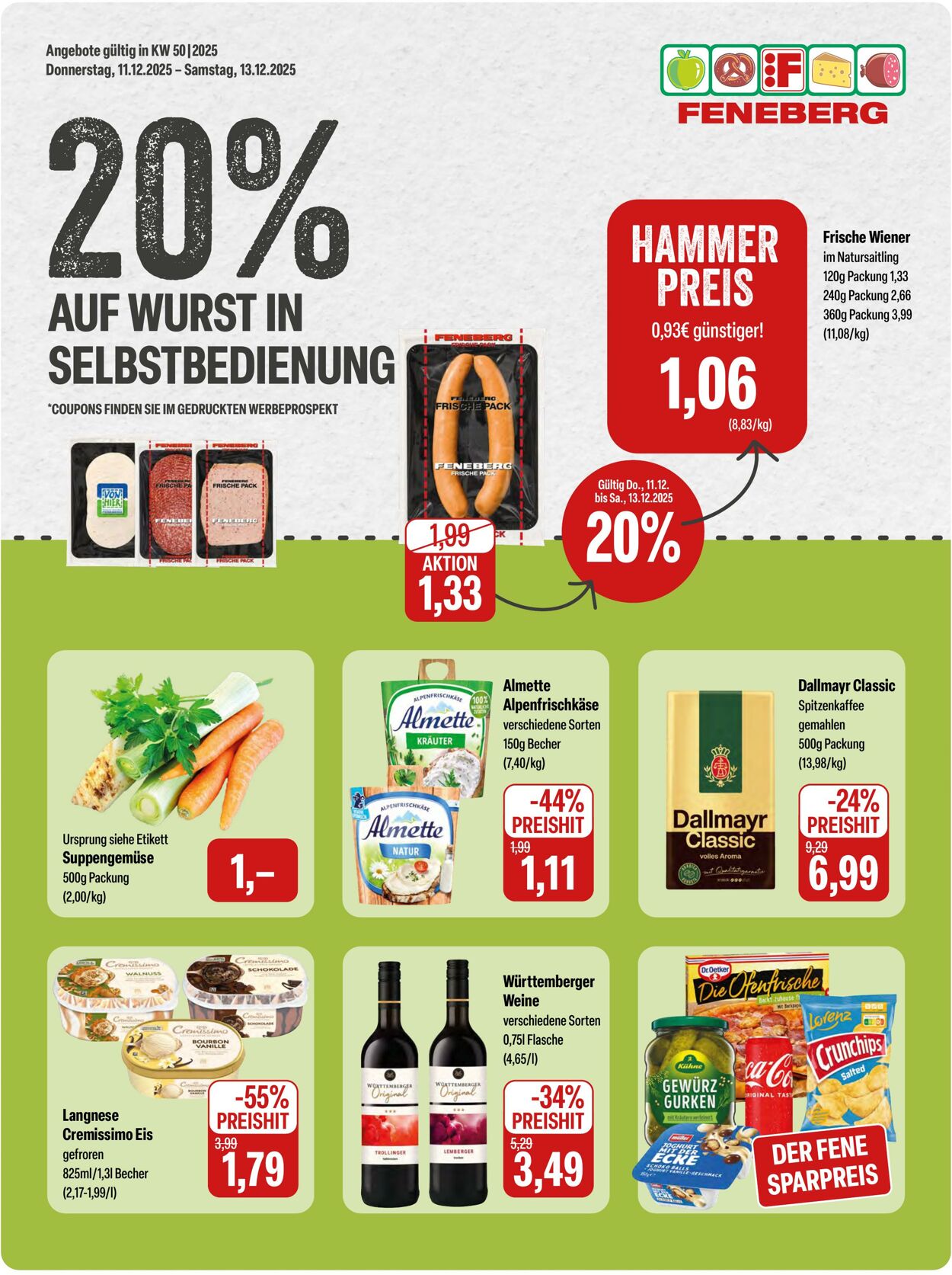 Prospekt Feneberg 08.12.2025 - 14.12.2025