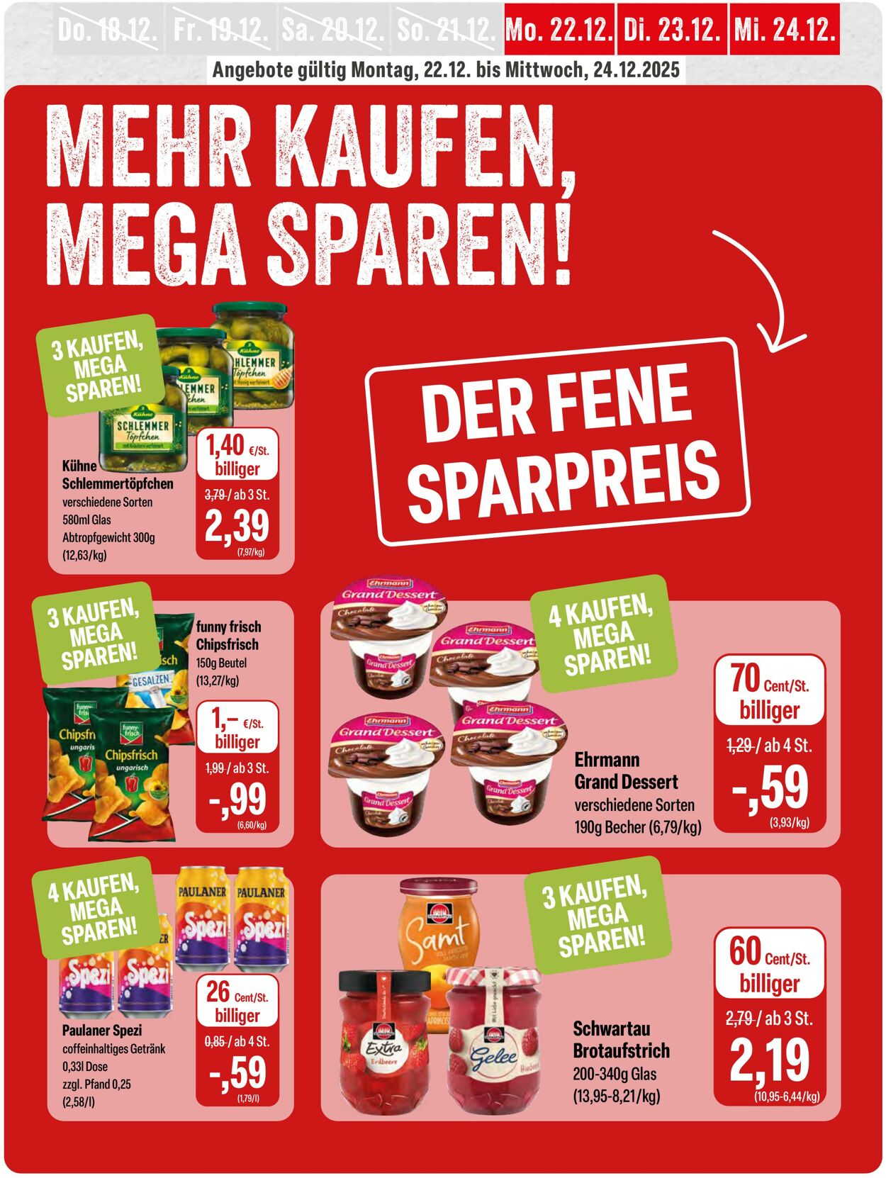 Prospekt Feneberg 08.12.2025 - 14.12.2025
