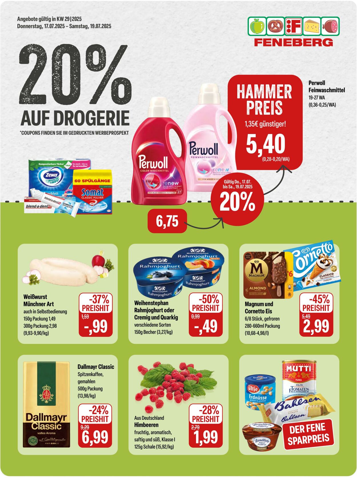 Prospekt Feneberg 14.07.2025 - 20.07.2025