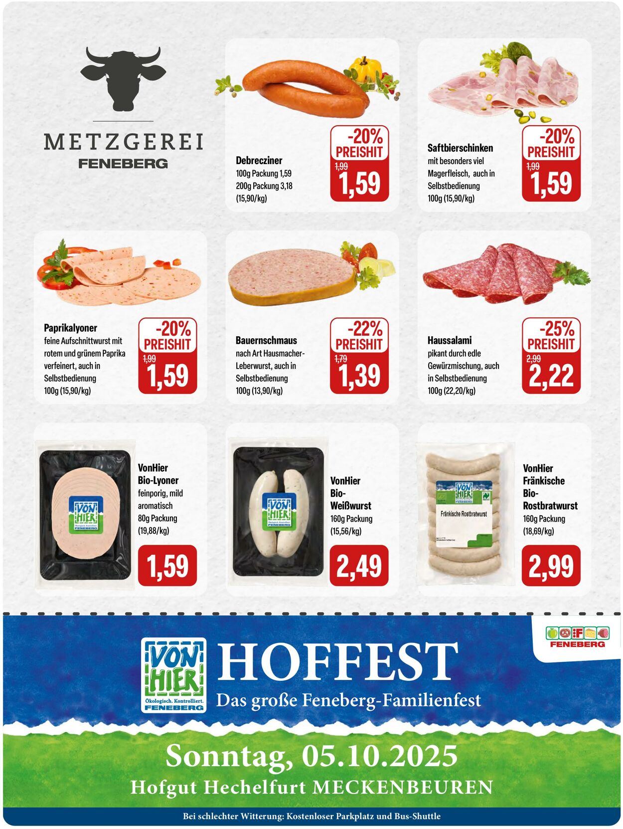 Prospekt Feneberg 08.09.2025 - 14.09.2025