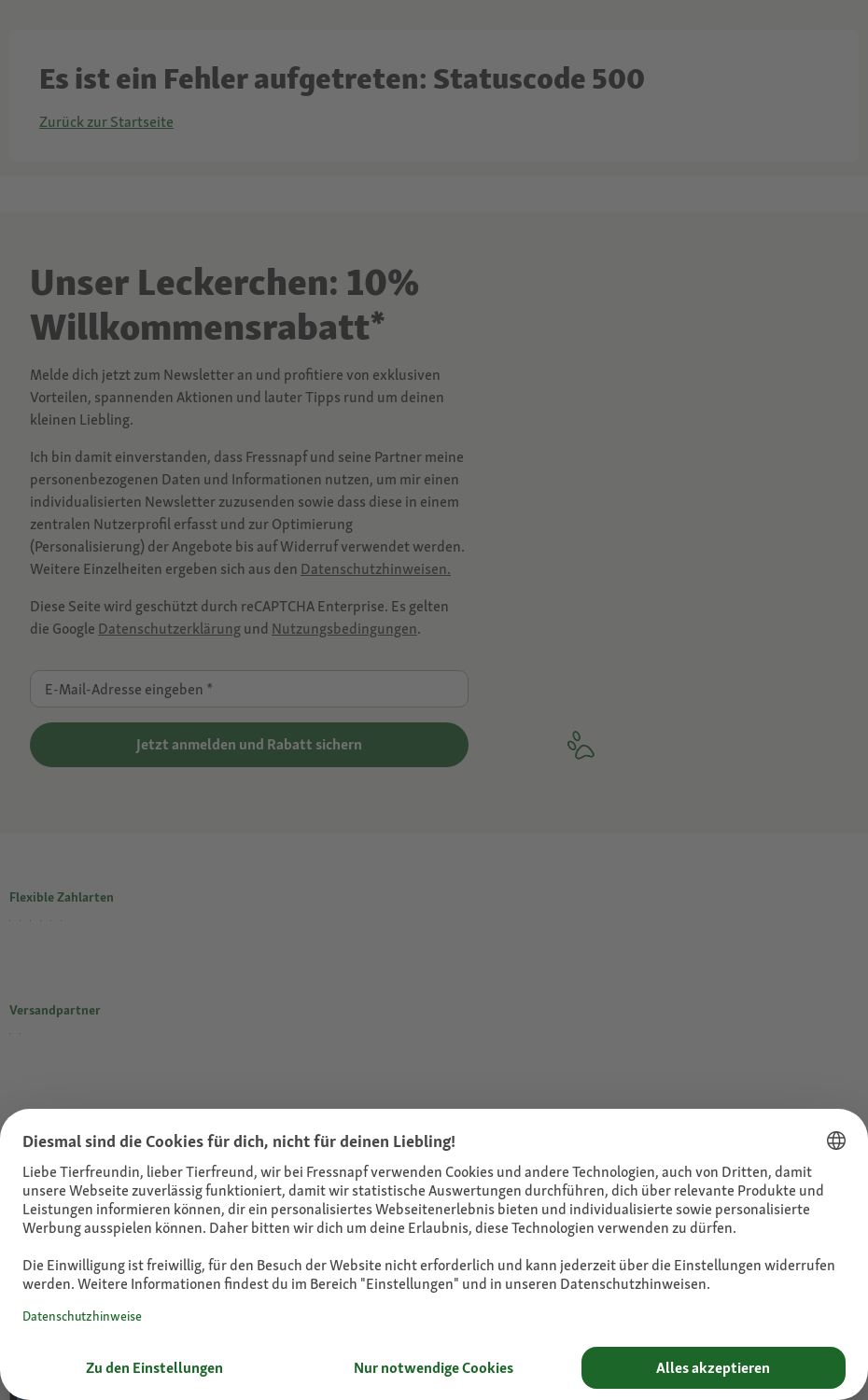 Prospekt Fressnapf 20.10.2025 - 29.10.2025