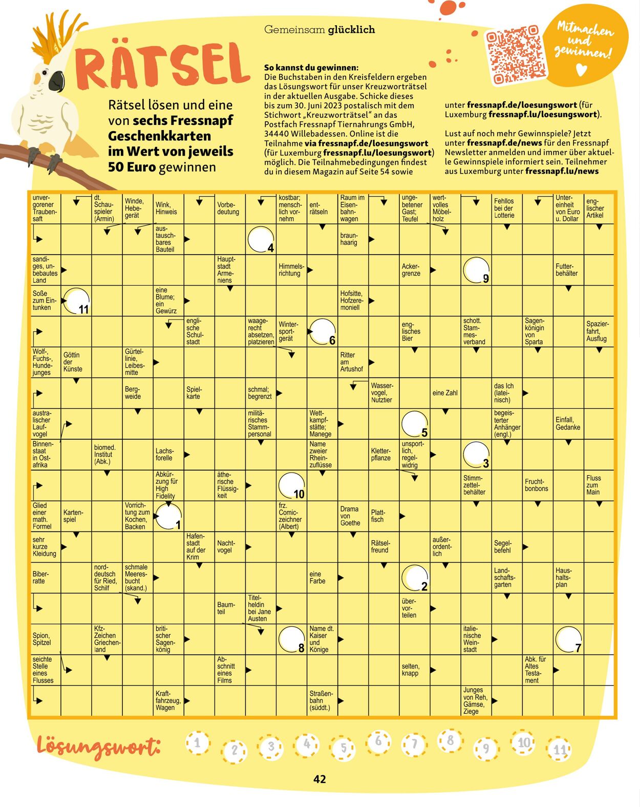 Prospekt Fressnapf 01.05.2023 - 30.06.2023