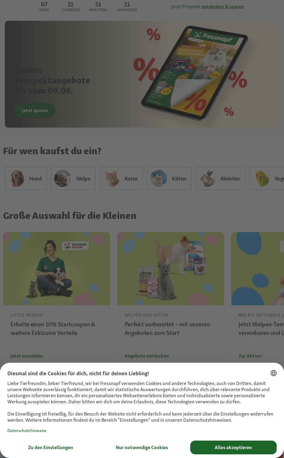 Prospekt Fressnapf 02.06.2025 - 11.06.2025