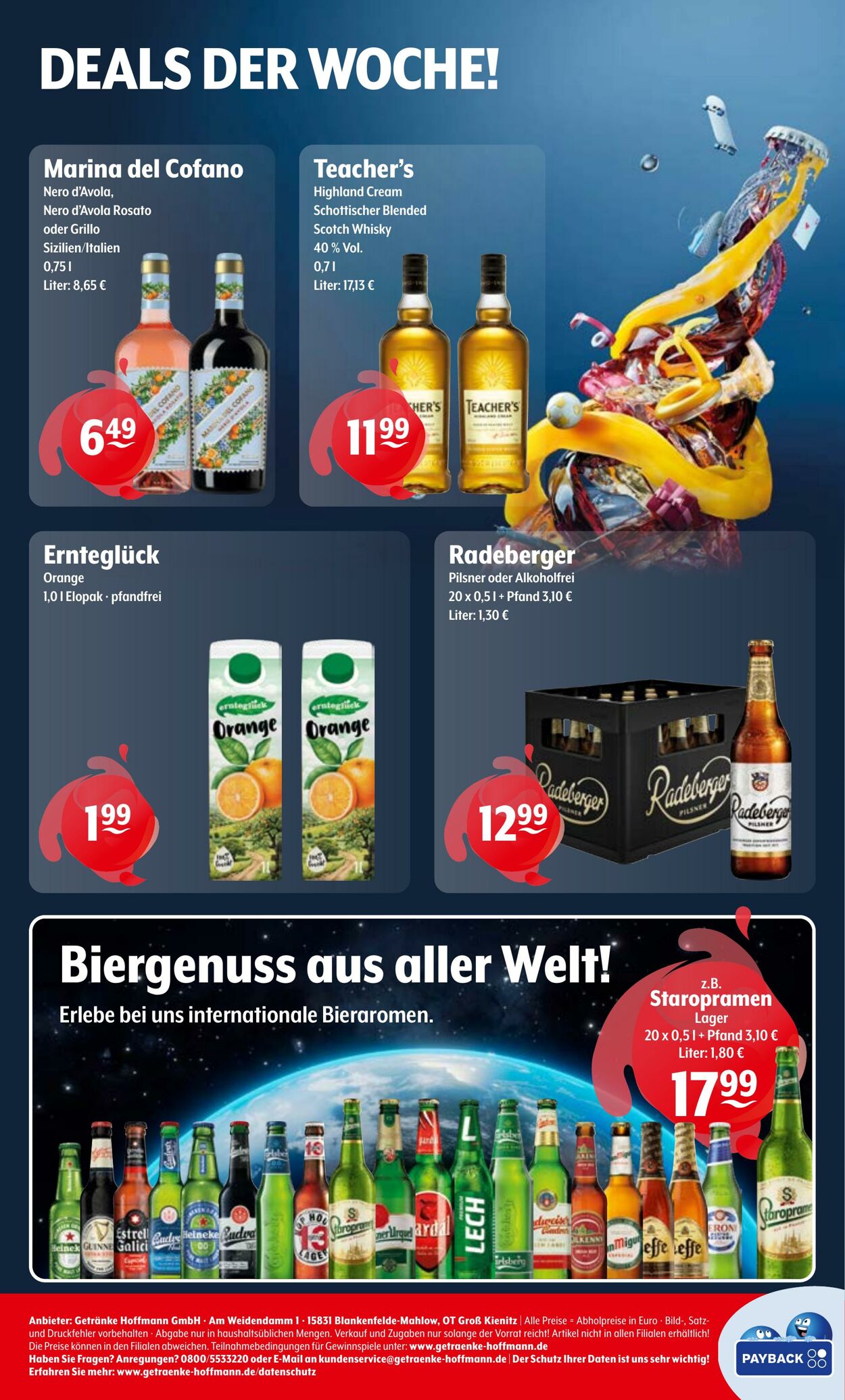 Prospekt Getränke Hoffmann 16.03.2025 - 15.03.2026