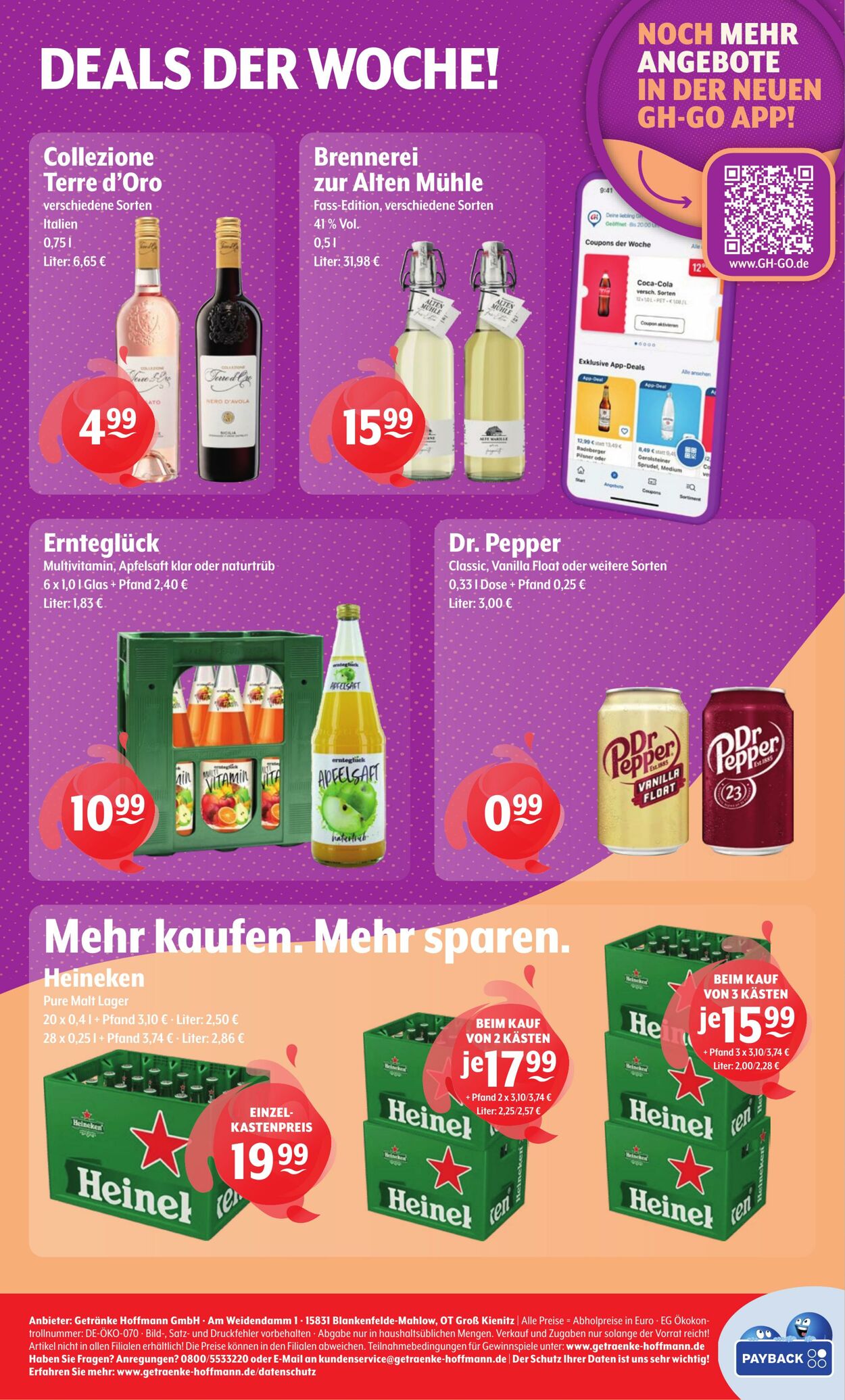 Prospekt Getränke Hoffmann 22.09.2025 - 27.09.2025