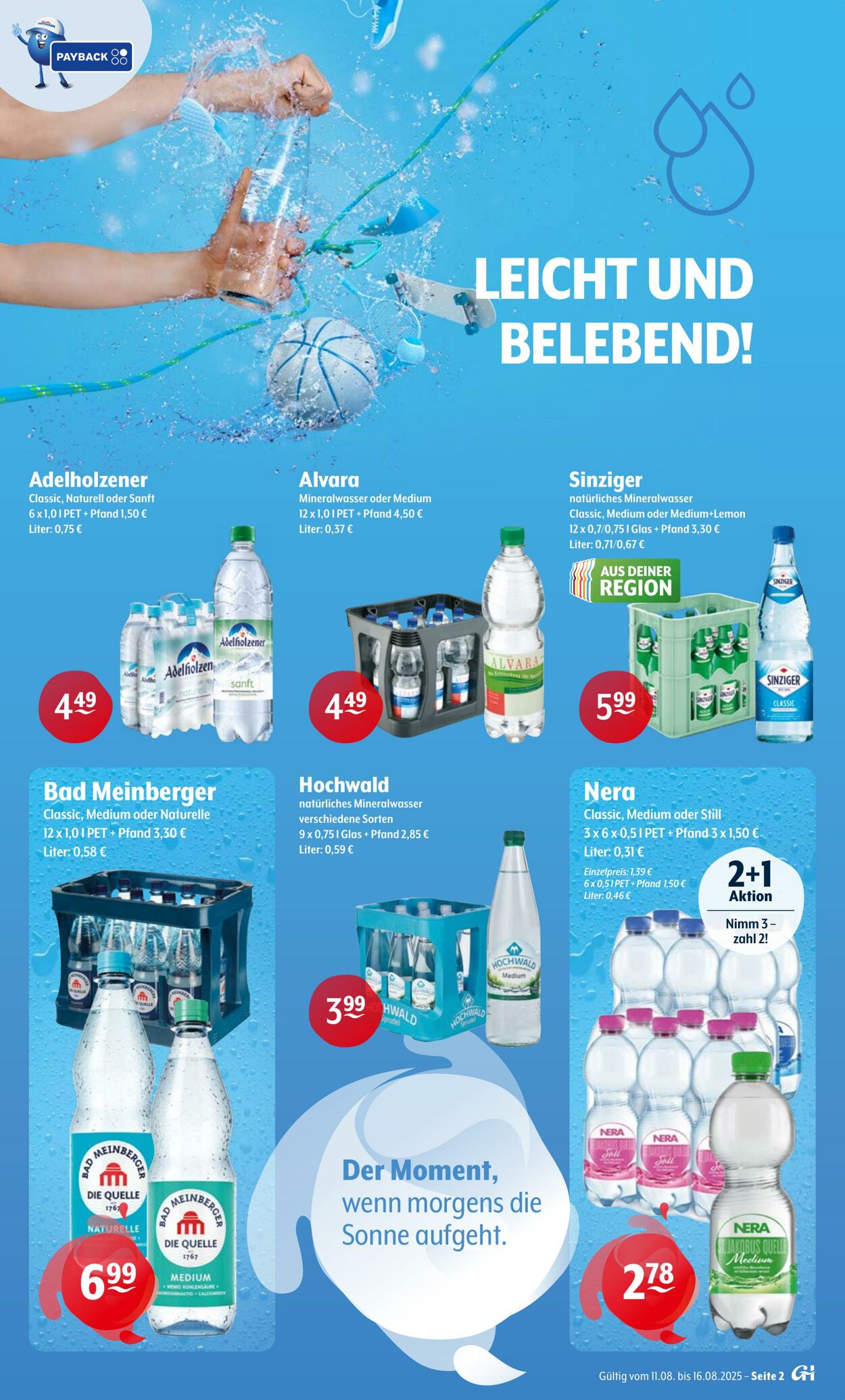 Prospekt Getränke Hoffmann 11.08.2025 - 16.08.2025