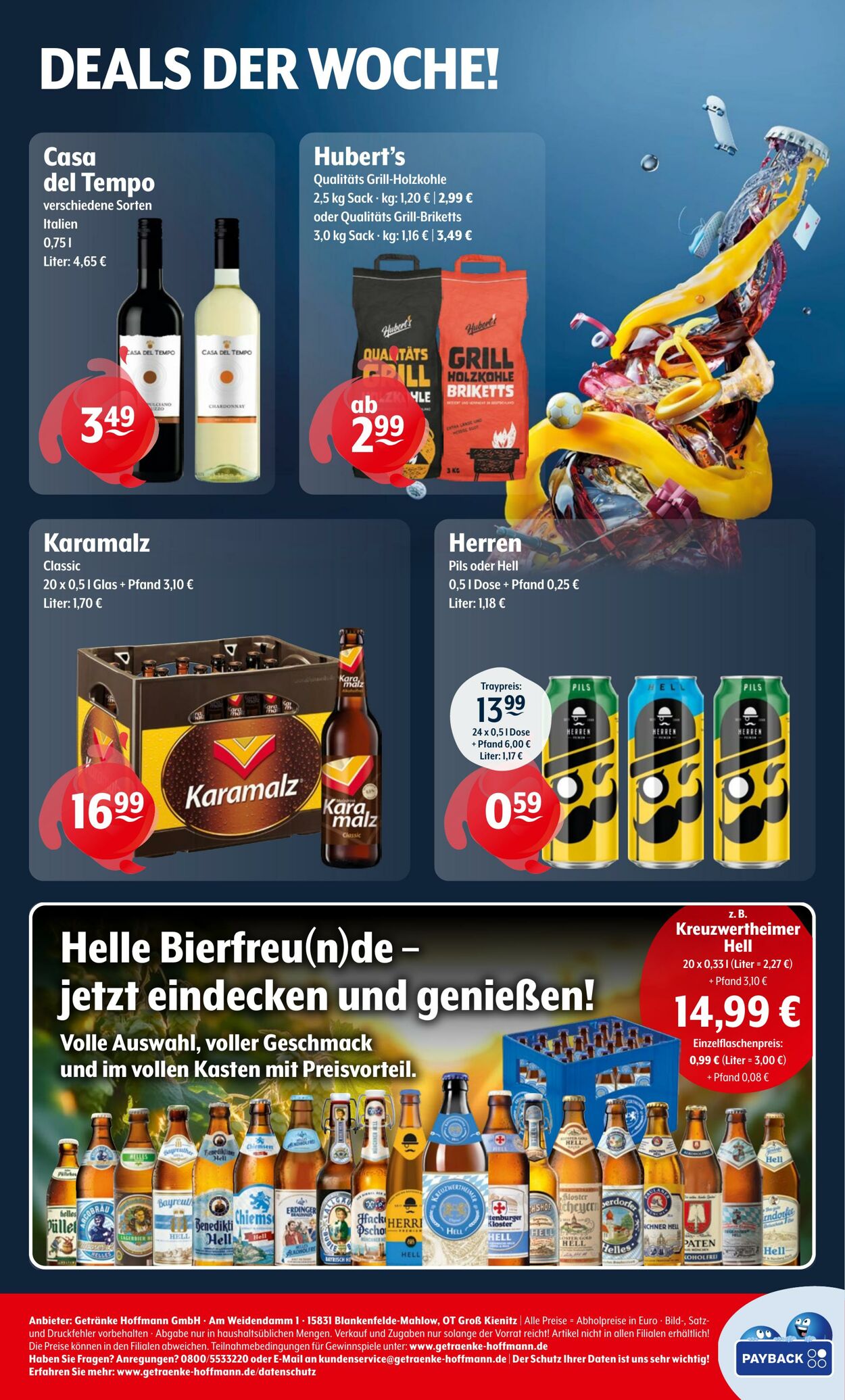 Prospekt Getränke Hoffmann 16.06.2025 - 21.06.2025