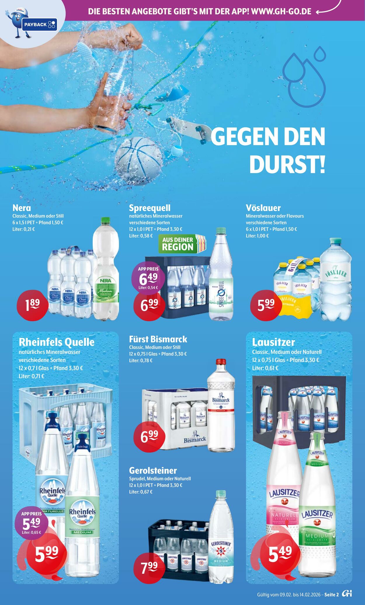 Prospekt Getränke Hoffmann 09.02.2026 - 14.02.2026