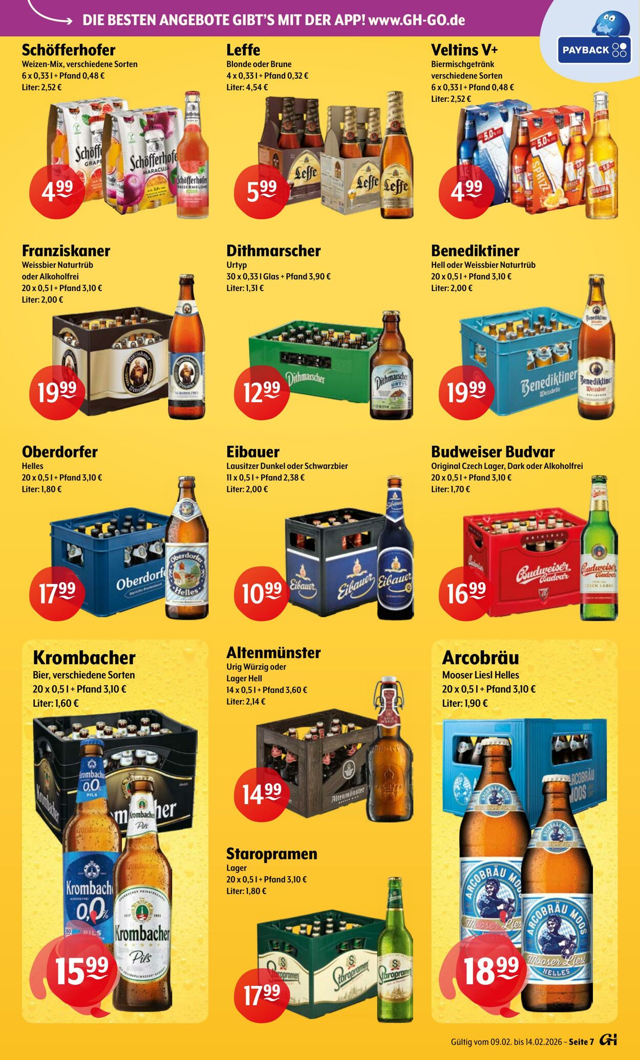 Prospekt Getränke Hoffmann 09.02.2026 - 14.02.2026