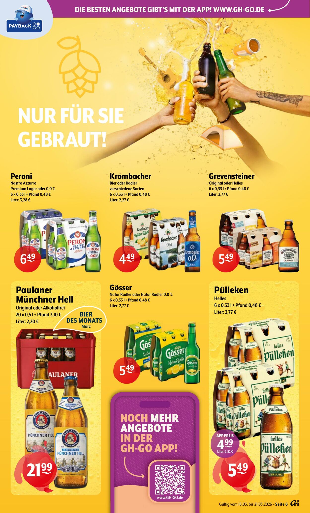 Prospekt Getränke Hoffmann 16.03.2026 - 21.03.2026