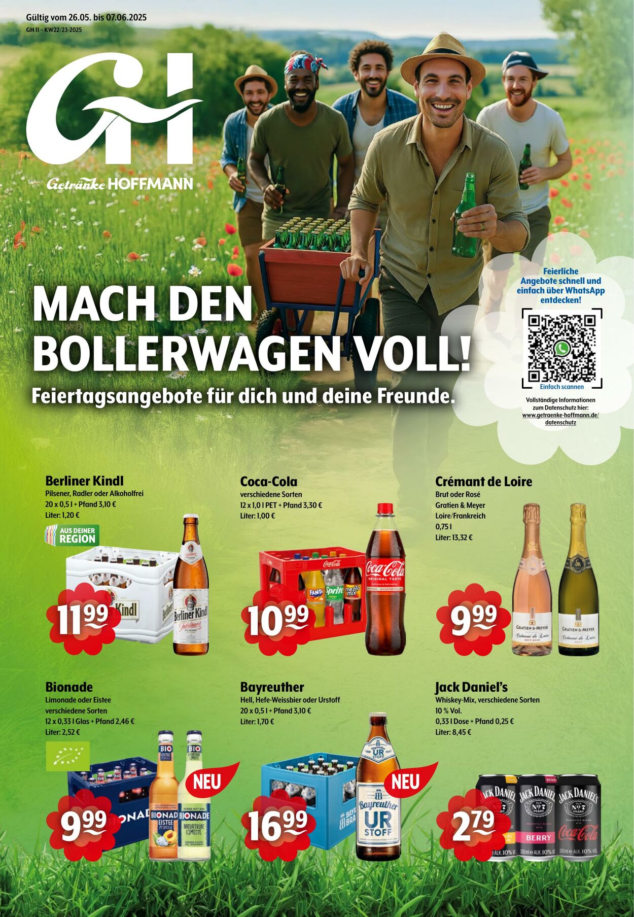 Prospekt Getränke Hoffmann 26.05.2025 - 07.06.2025