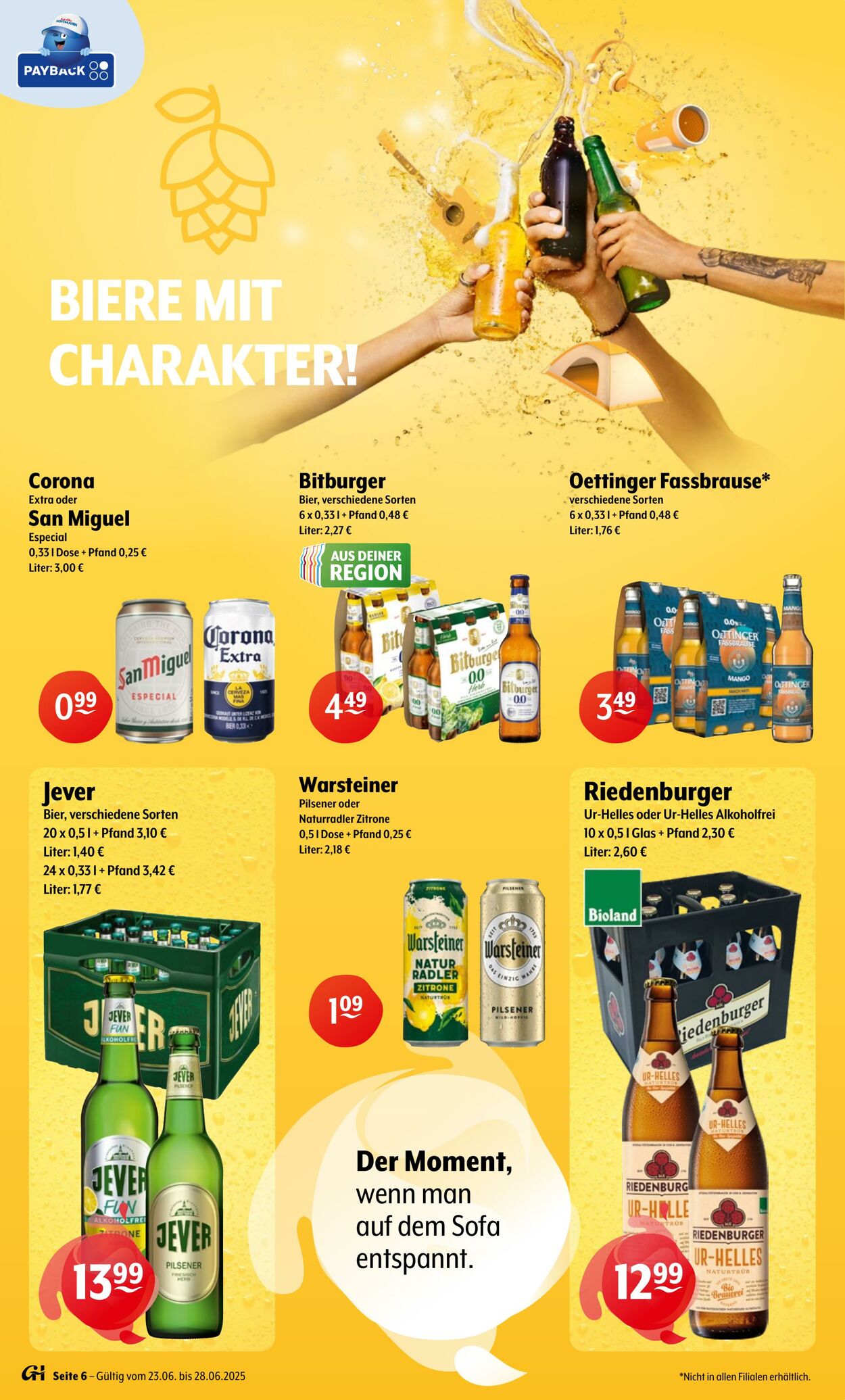 Prospekt Getränke Hoffmann 23.06.2025 - 28.06.2025