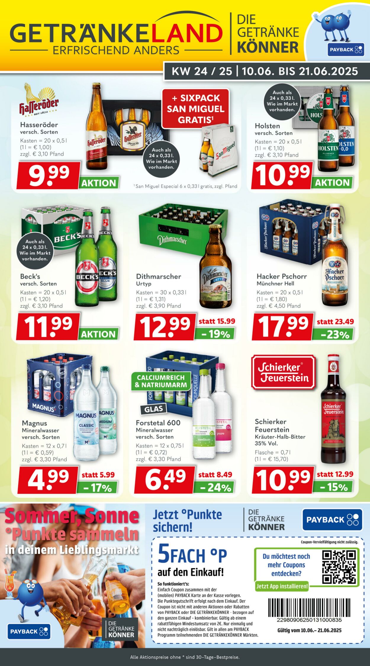 Prospekt Getränkeland 09.06.2025 - 23.06.2025