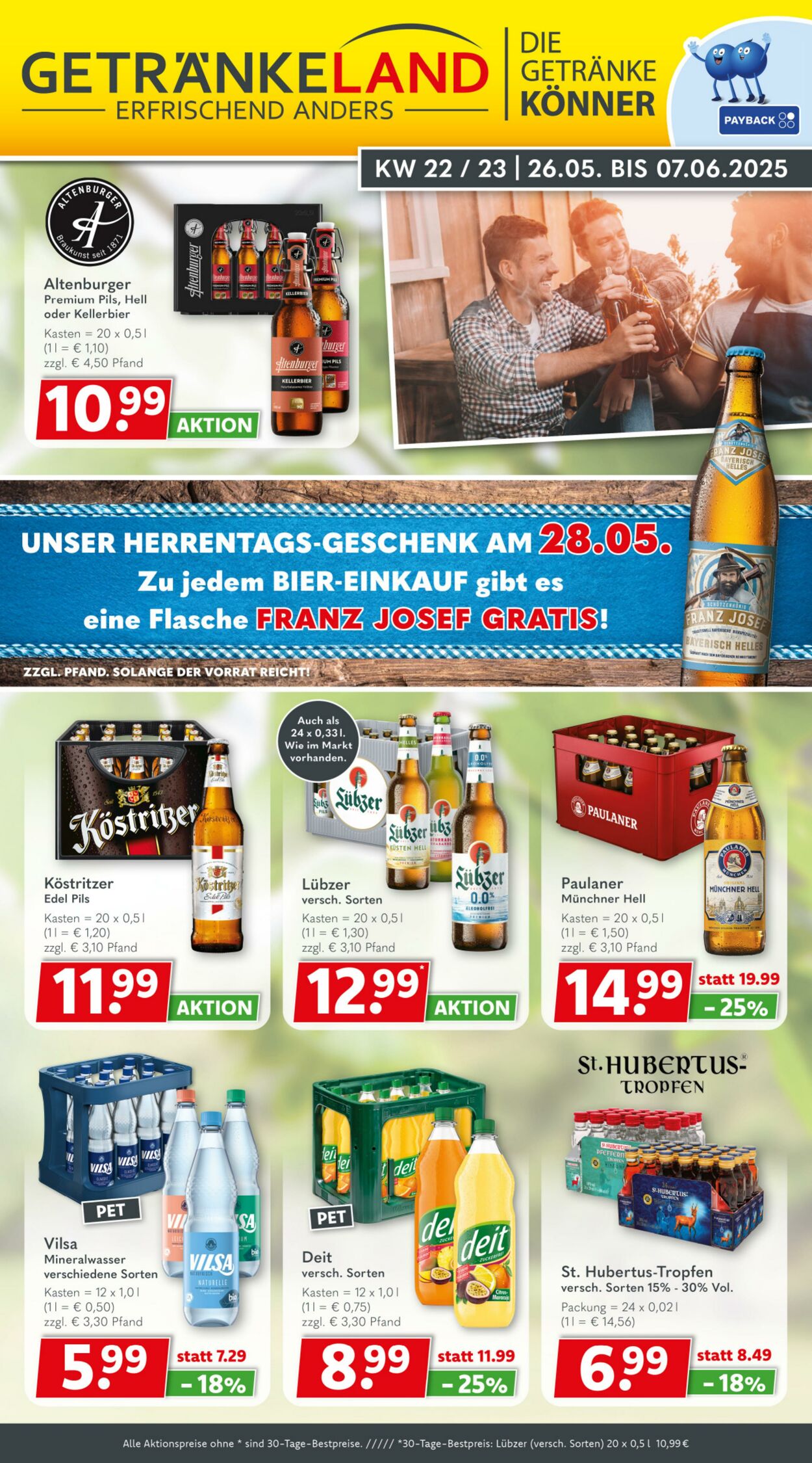 Prospekt Getränkeland 25.05.2025 - 08.06.2025