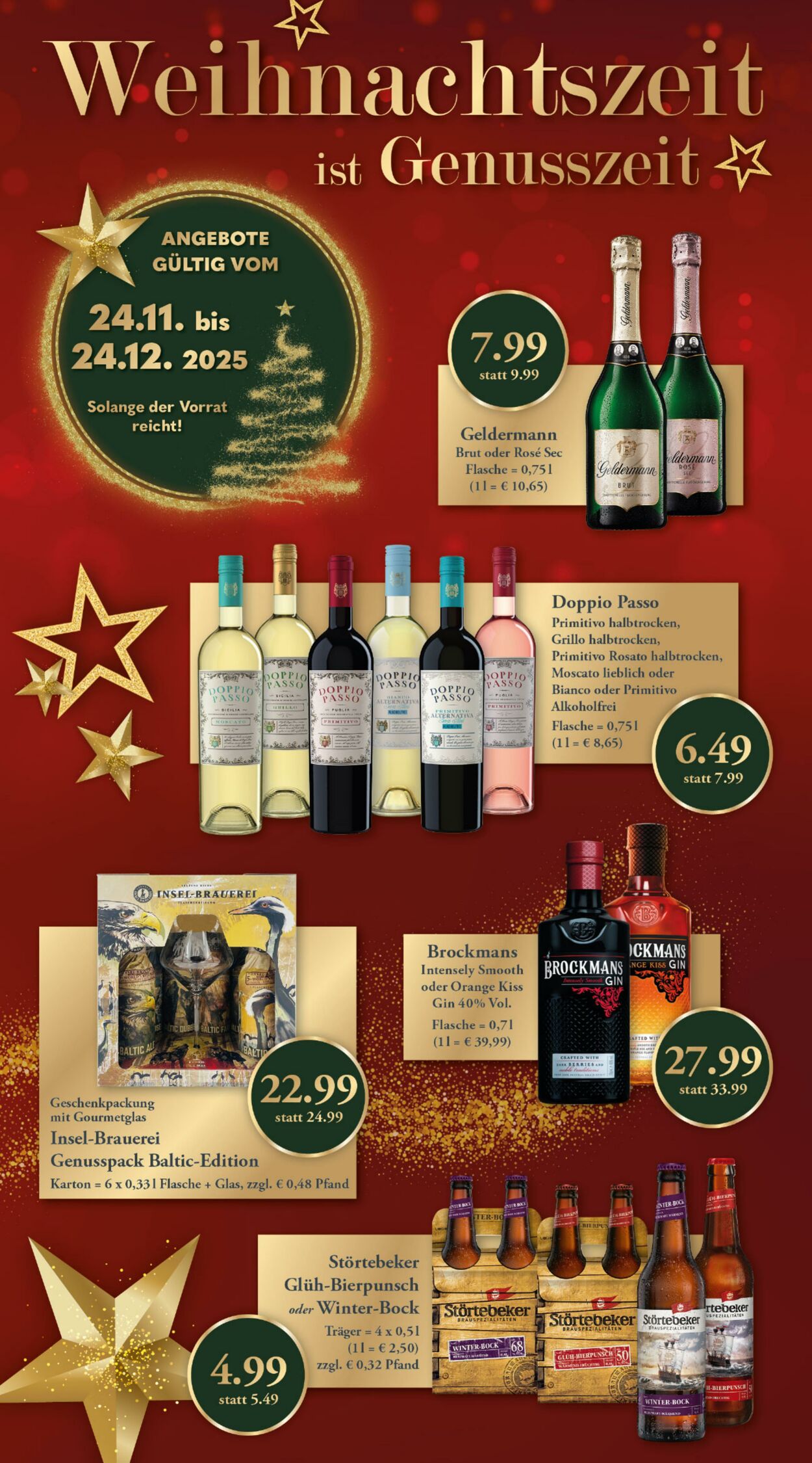 Prospekt Getränkeland 09.12.2025 - 23.12.2025