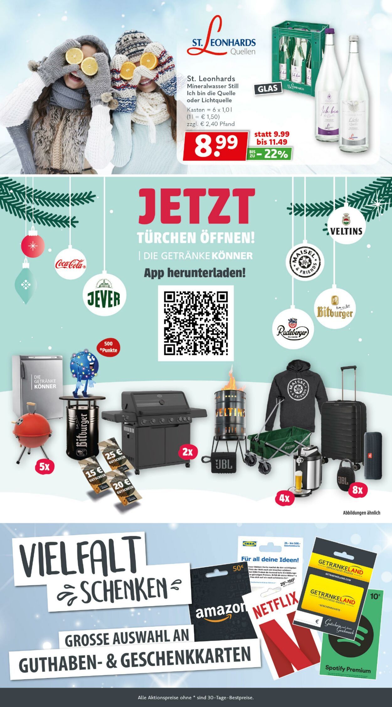 Prospekt Getränkeland 09.12.2025 - 23.12.2025
