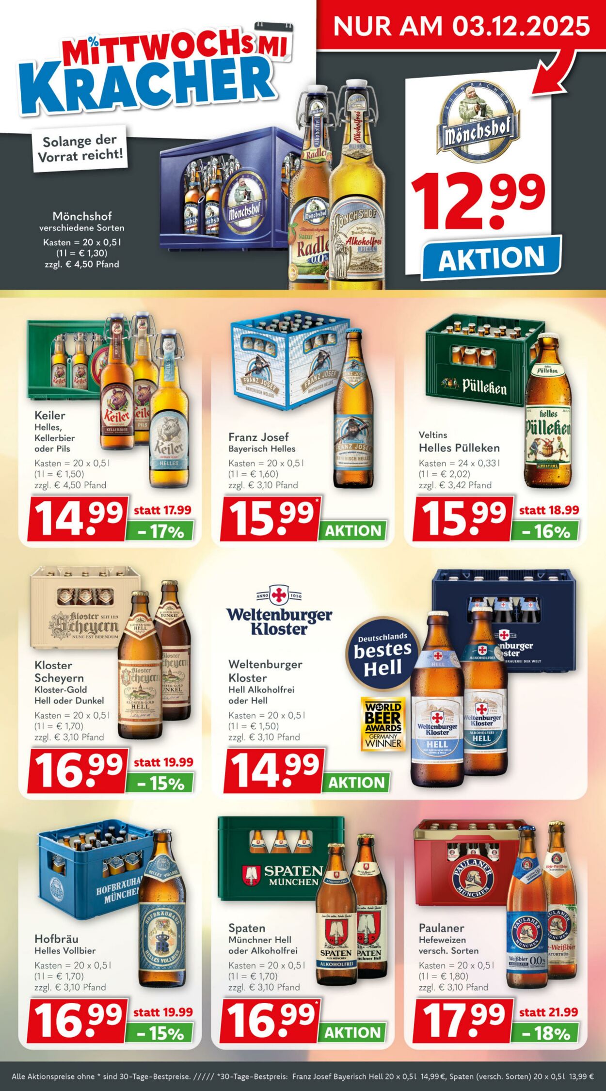 Prospekt Getränkeland 24.11.2025 - 01.12.2025