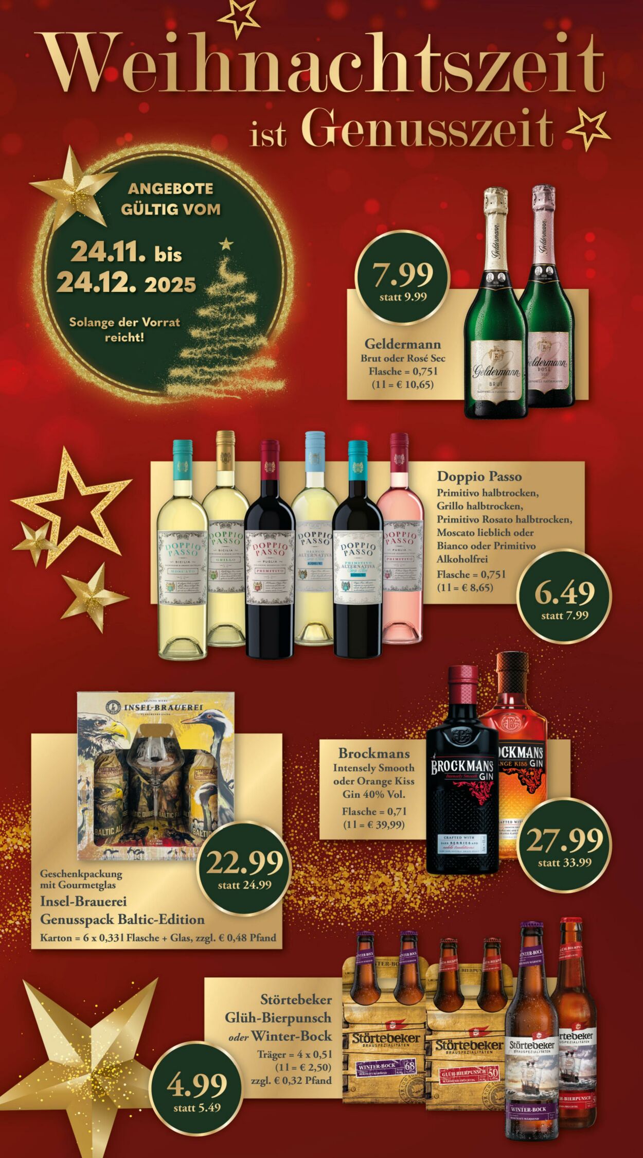 Prospekt Getränkeland 24.11.2025 - 01.12.2025