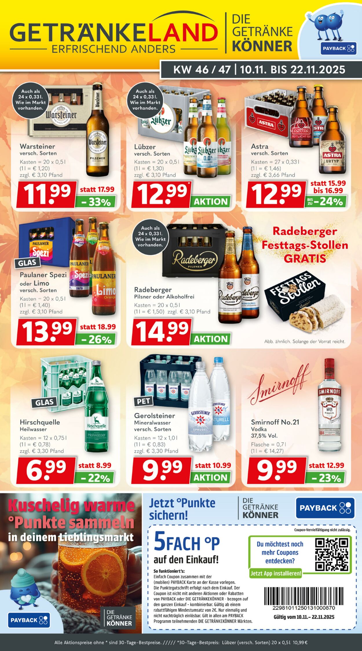 Prospekt Getränkeland 12.11.2025 - 26.11.2025
