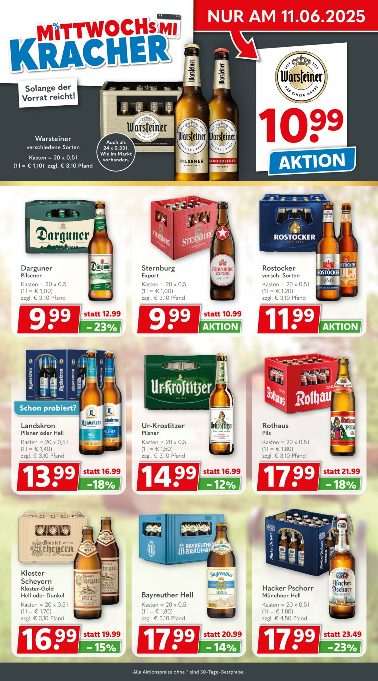 Prospekt Getränkeland 20.06.2025 - 04.07.2025