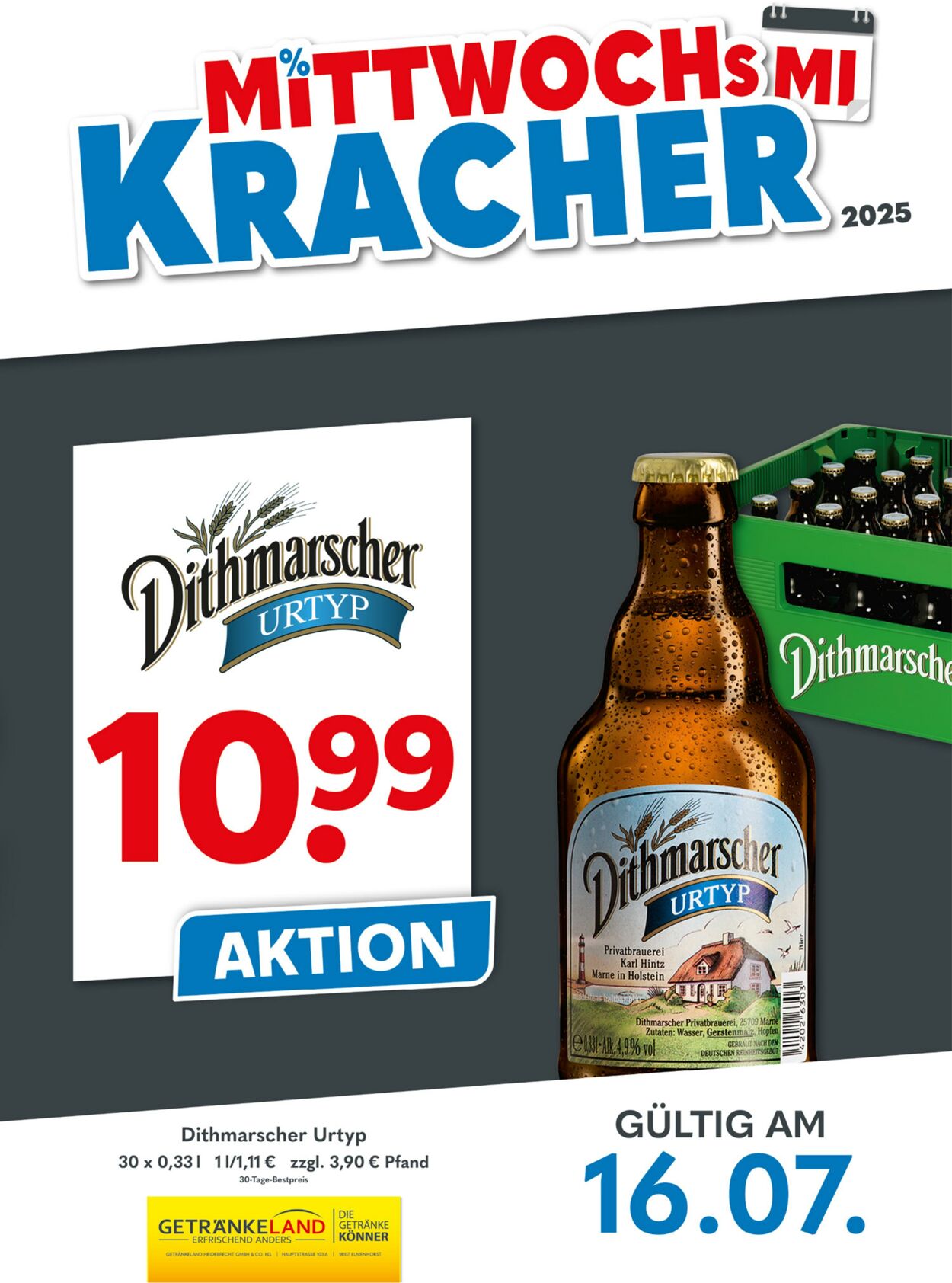 Prospekt Getränkeland 07.07.2025 - 21.07.2025