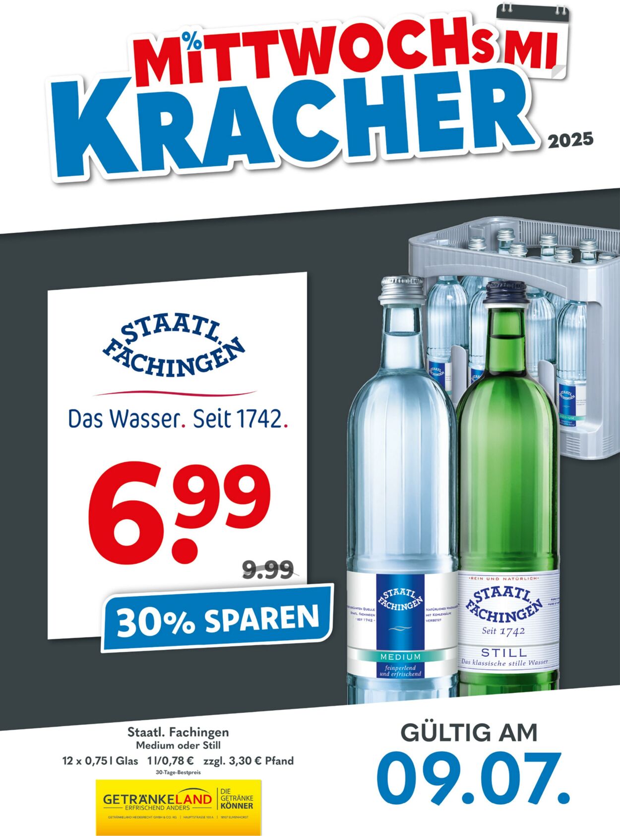 Prospekt Getränkeland 07.07.2025 - 21.07.2025