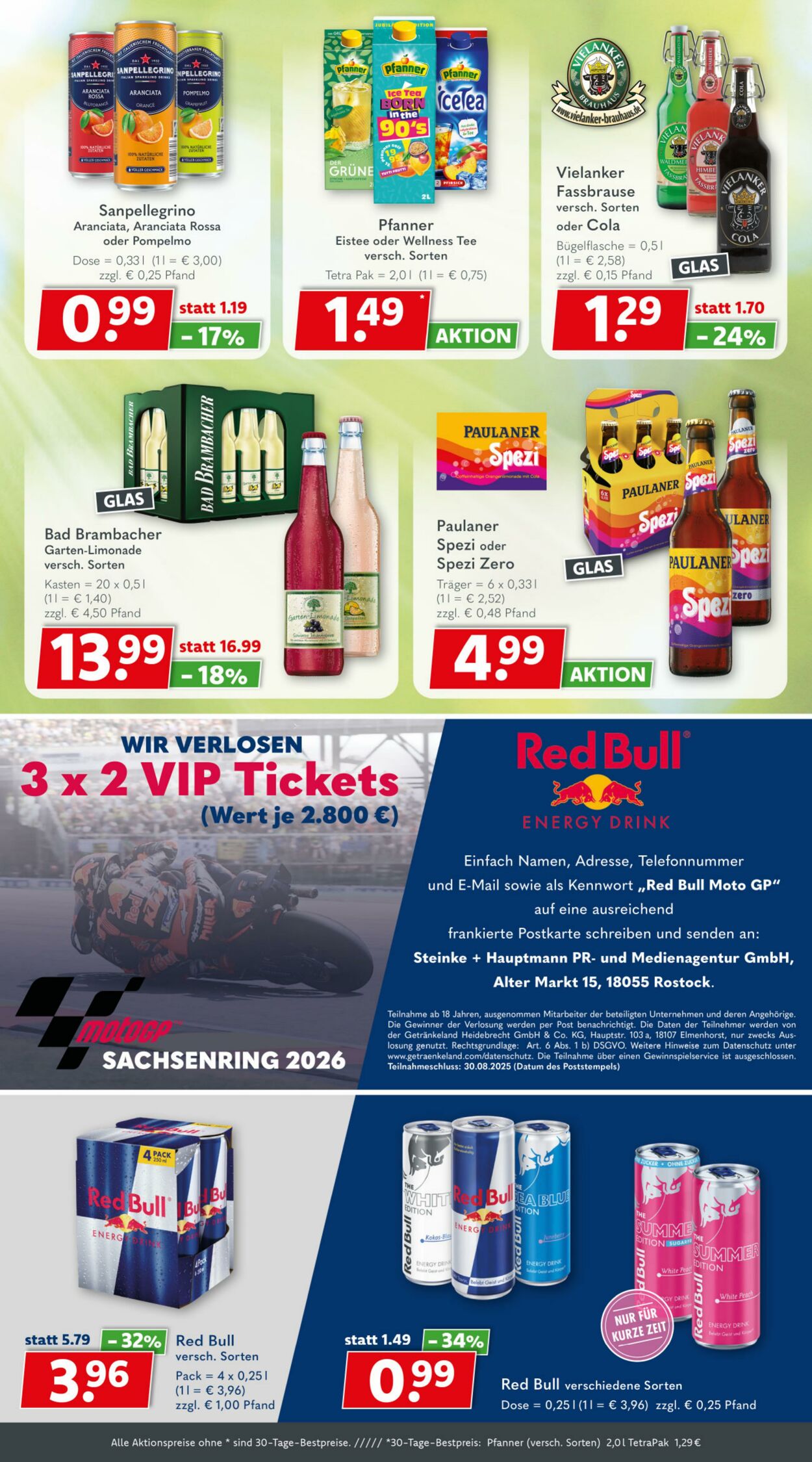 Prospekt Getränkeland 20.08.2025 - 03.09.2025